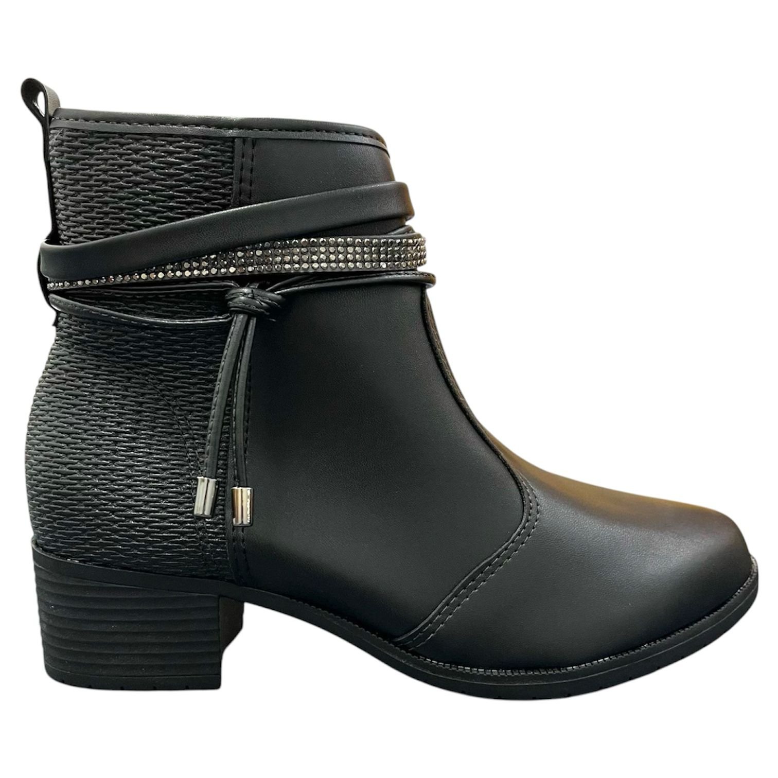 Bota Feminino Moleca Salto Bloco Napa 5346.103