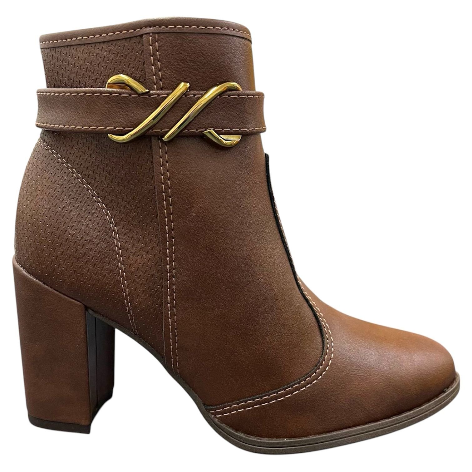 Bota Feminina Moleca Salto Bloco 5349.101