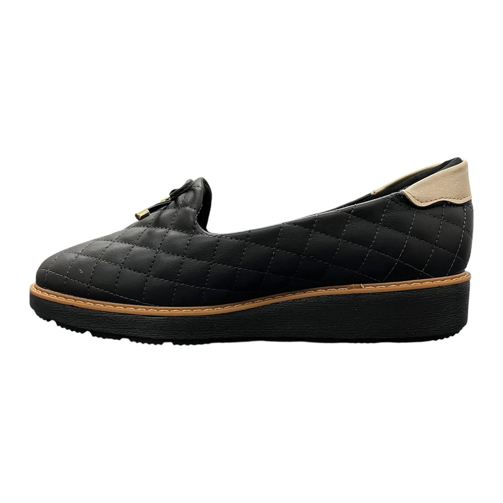 Mocassim Loafer Feminino Modare 7400.101 Preto 5