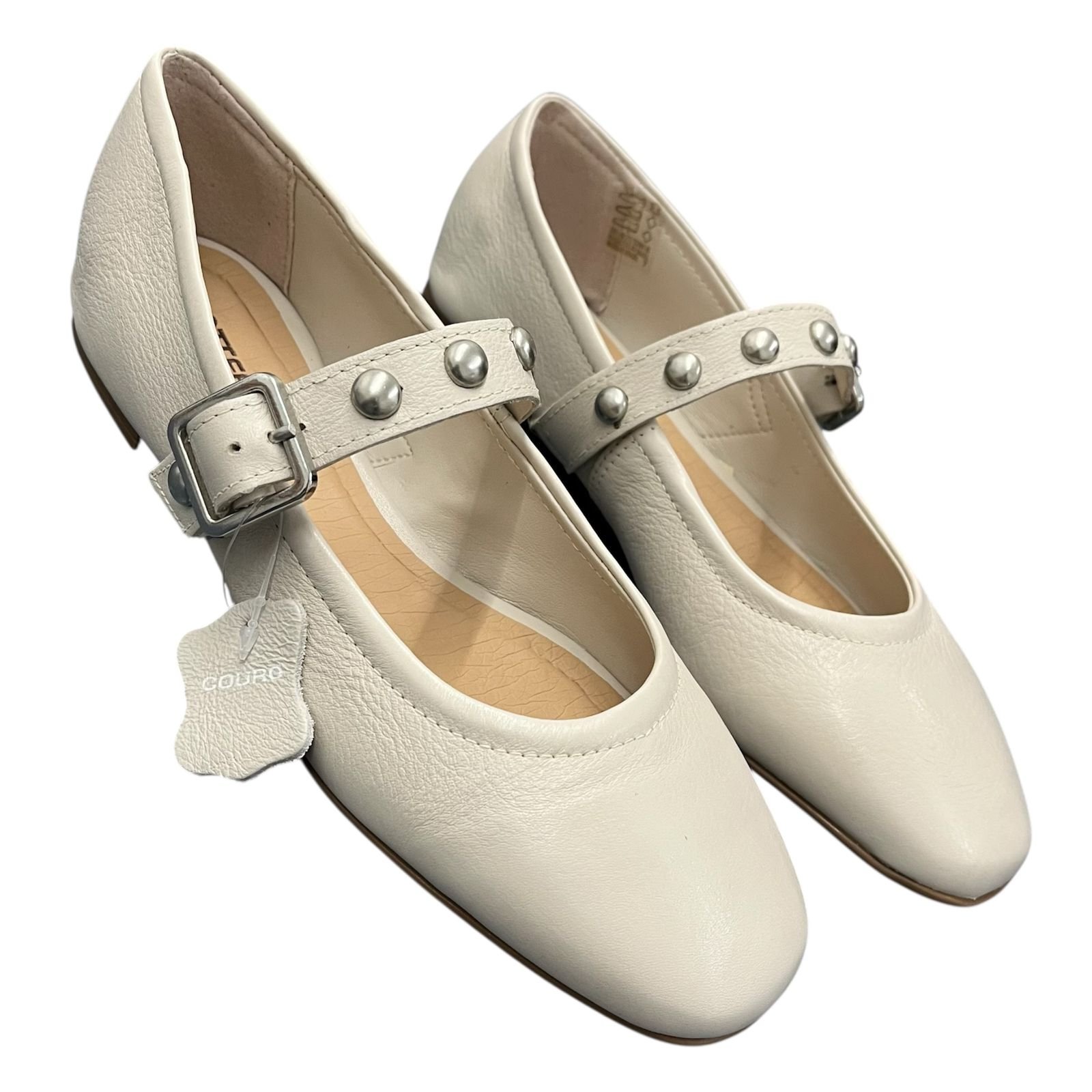 Sapatilha Boneca Couro Bottero 361616-1 Off White 3