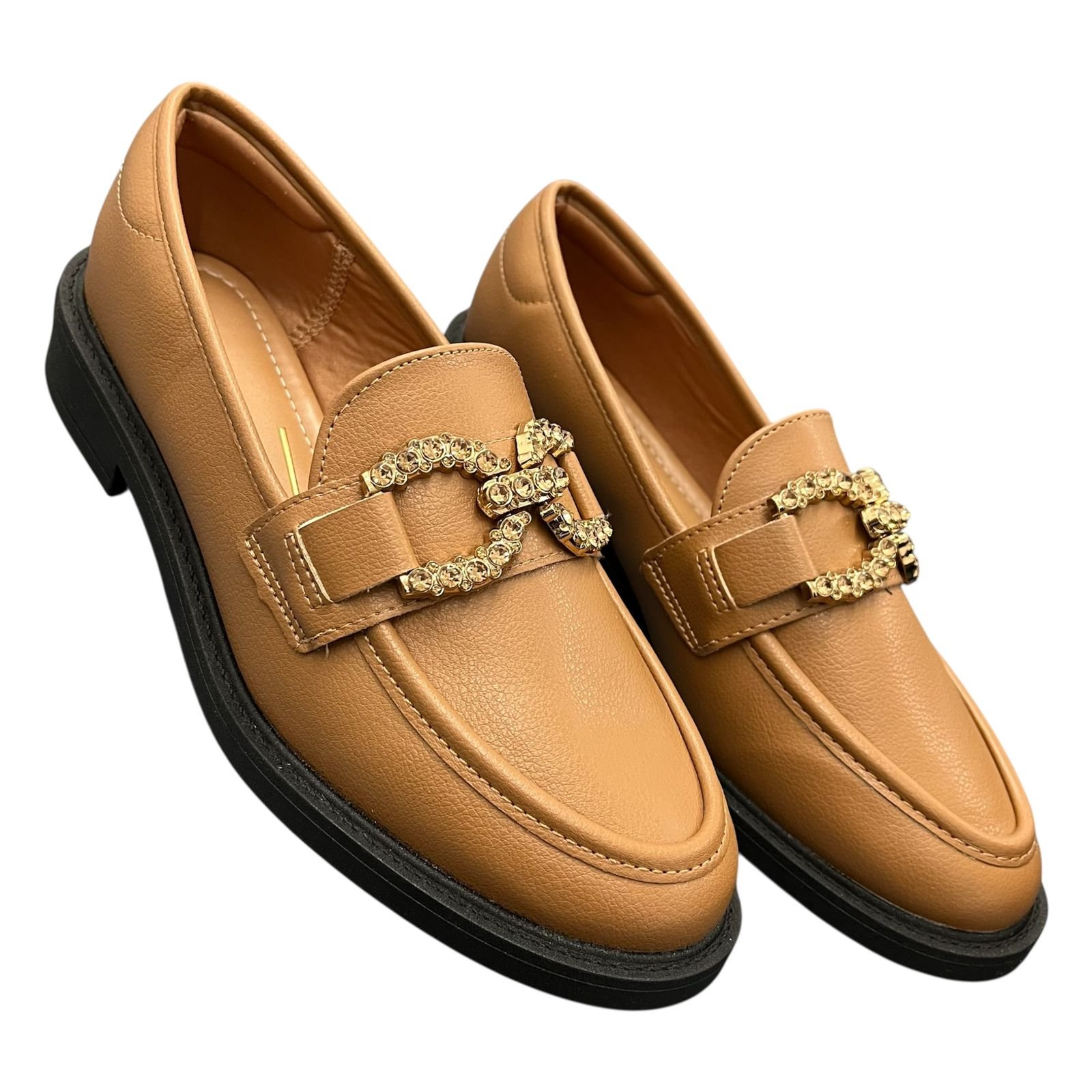 Sapato Mocassim Vizzano Feminino 1453.101 Camel 3