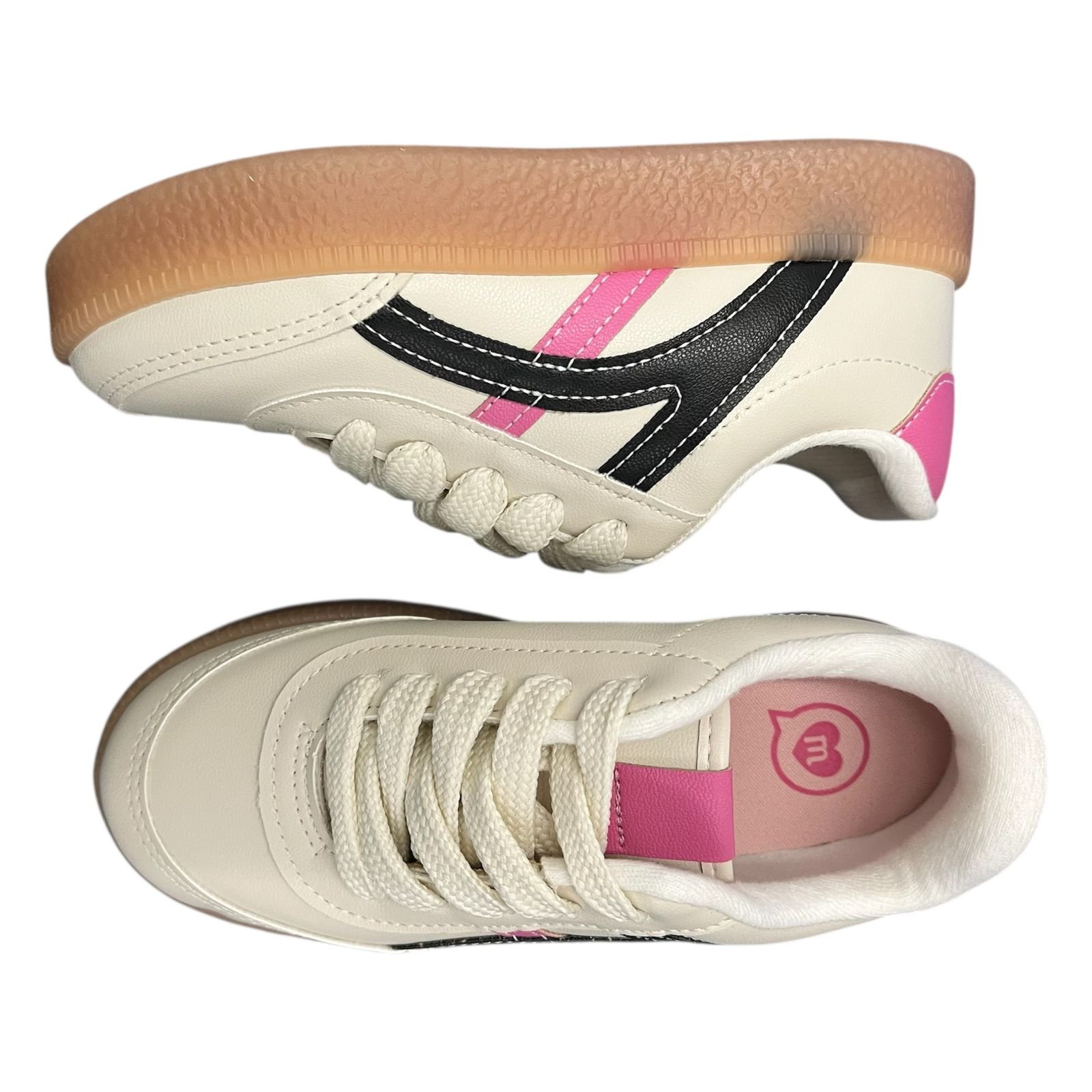 Tênis Casual Infantil Molekinha 2582.103 Off White 3