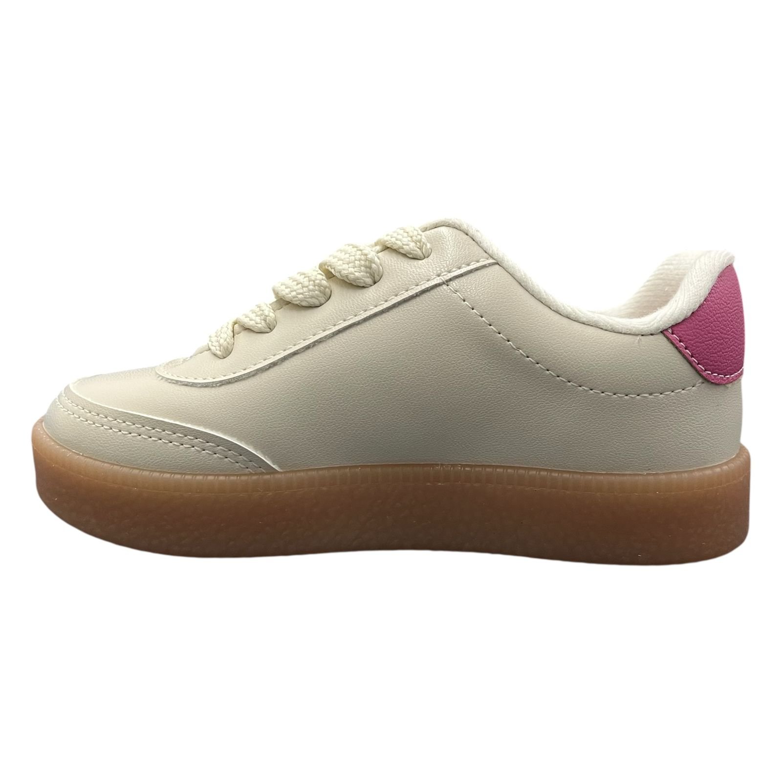 Tênis Casual Infantil Molekinha 2582.103 Off White 6