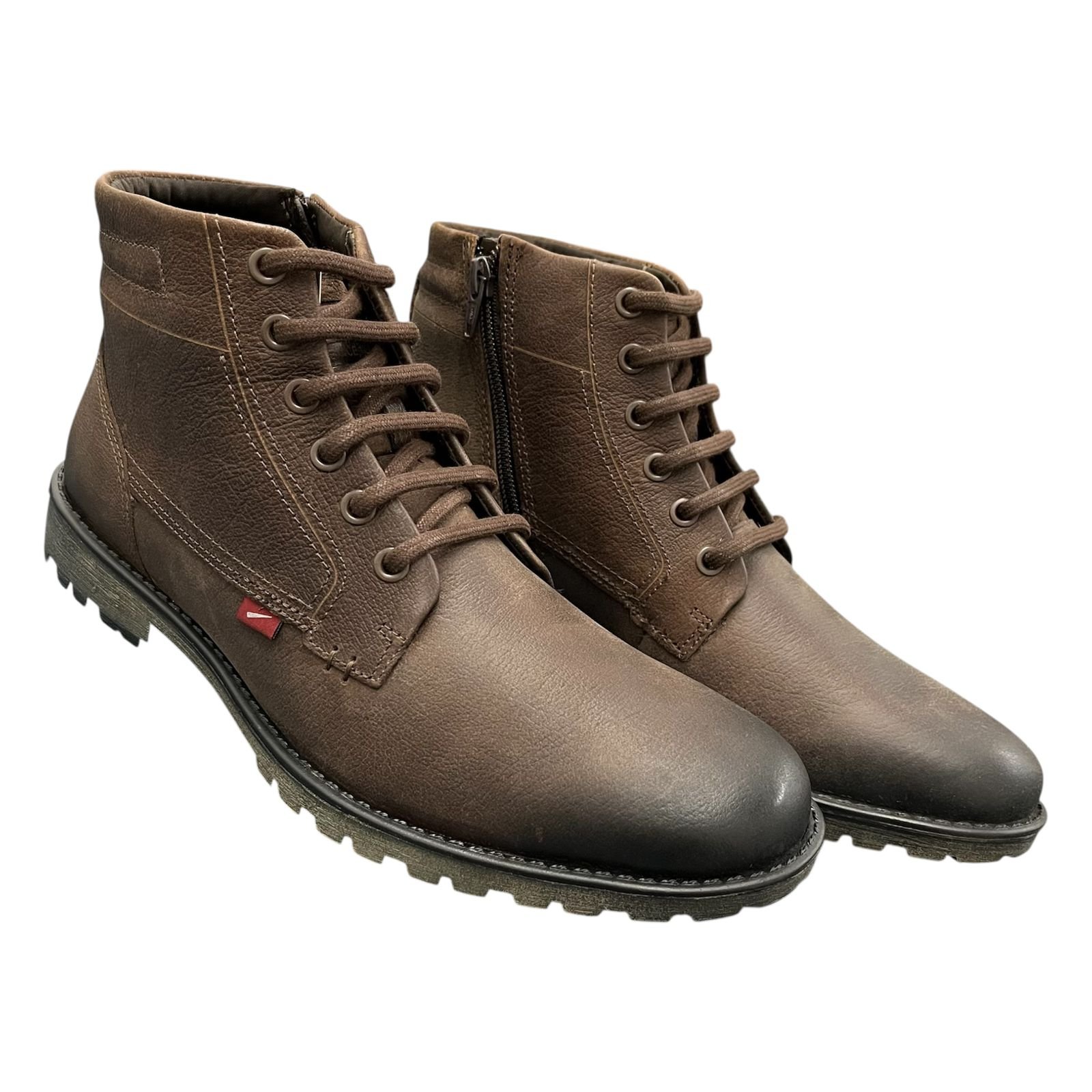 Bota Masculina Cross Ferracini Em Couro 9945-517B Café 4