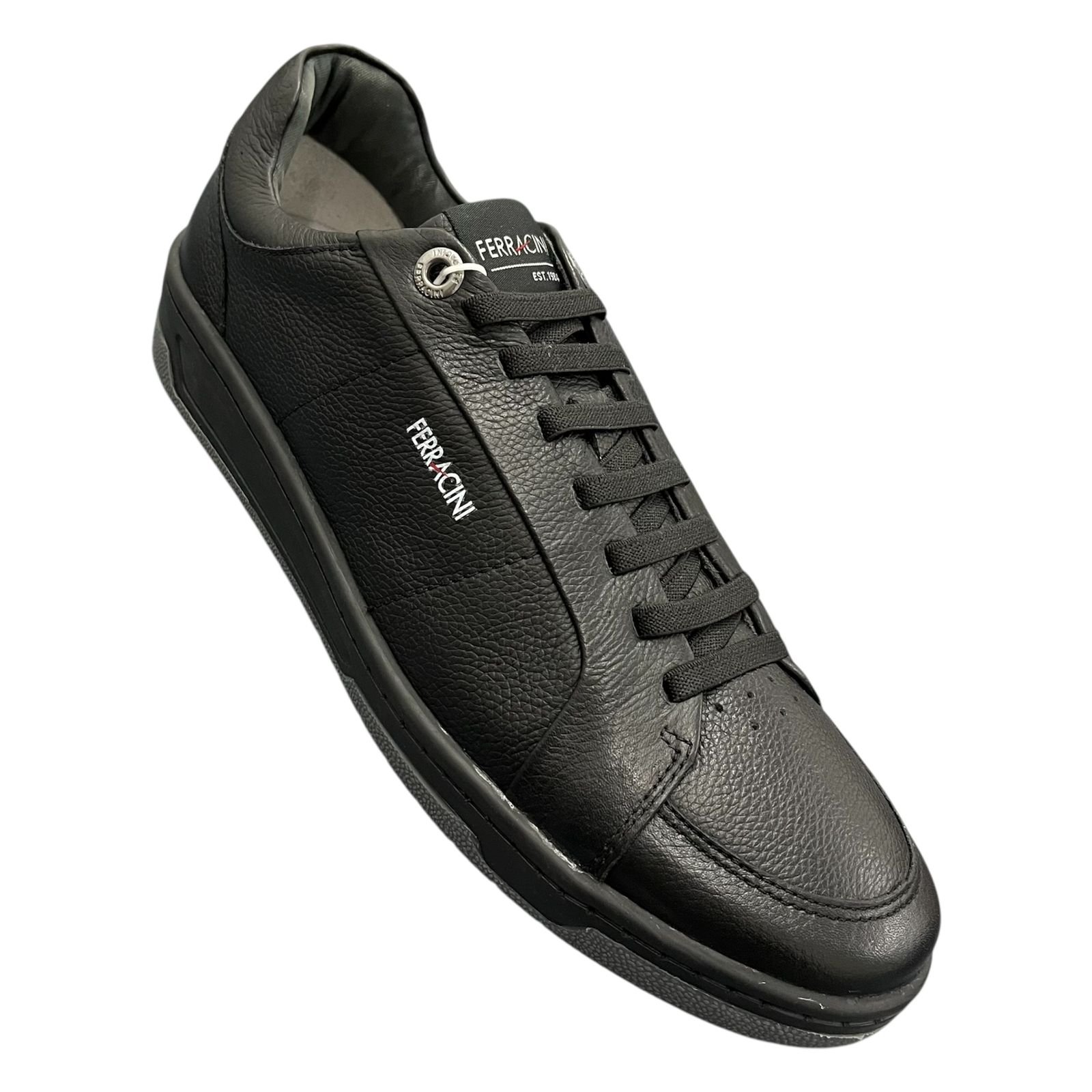 Sapatênis Masculino Ferracini Em Couro Vox 8050-617B Preto 2