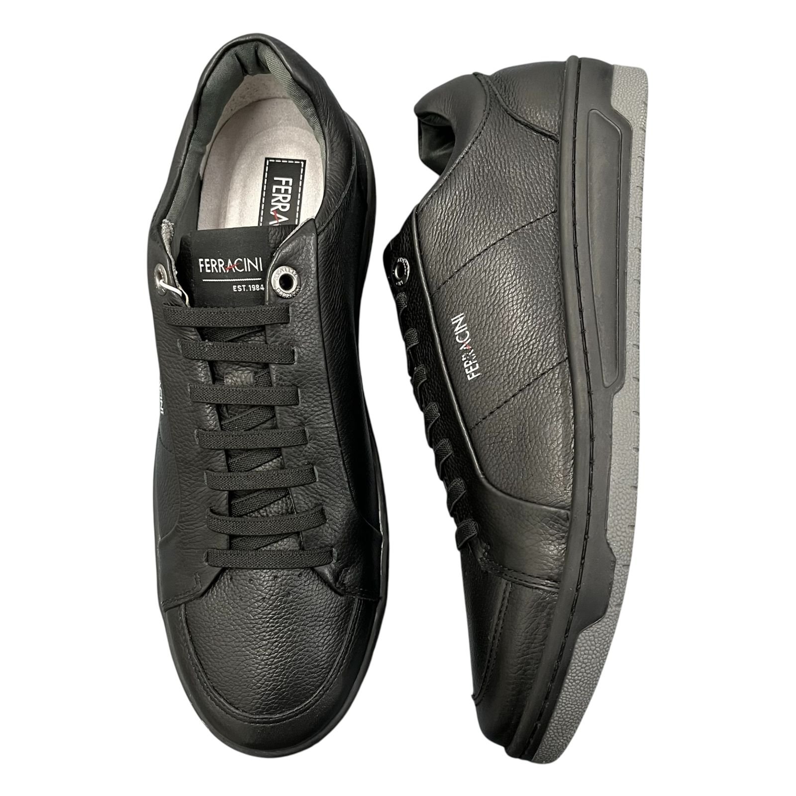 Sapatênis Masculino Ferracini Em Couro Vox 8050-617B Preto 3