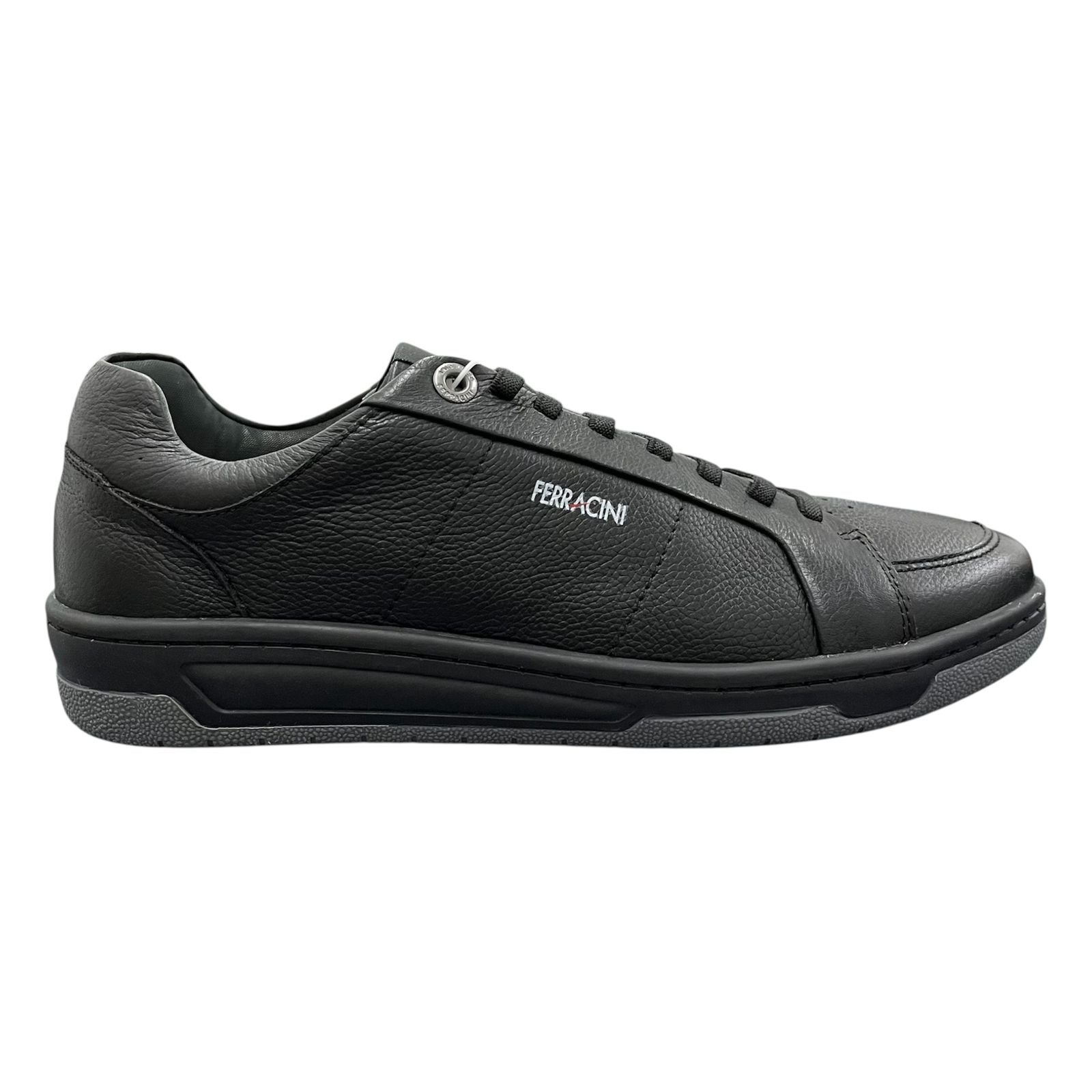 Sapatênis Masculino Ferracini Em Couro Vox 8050-617B Preto 1