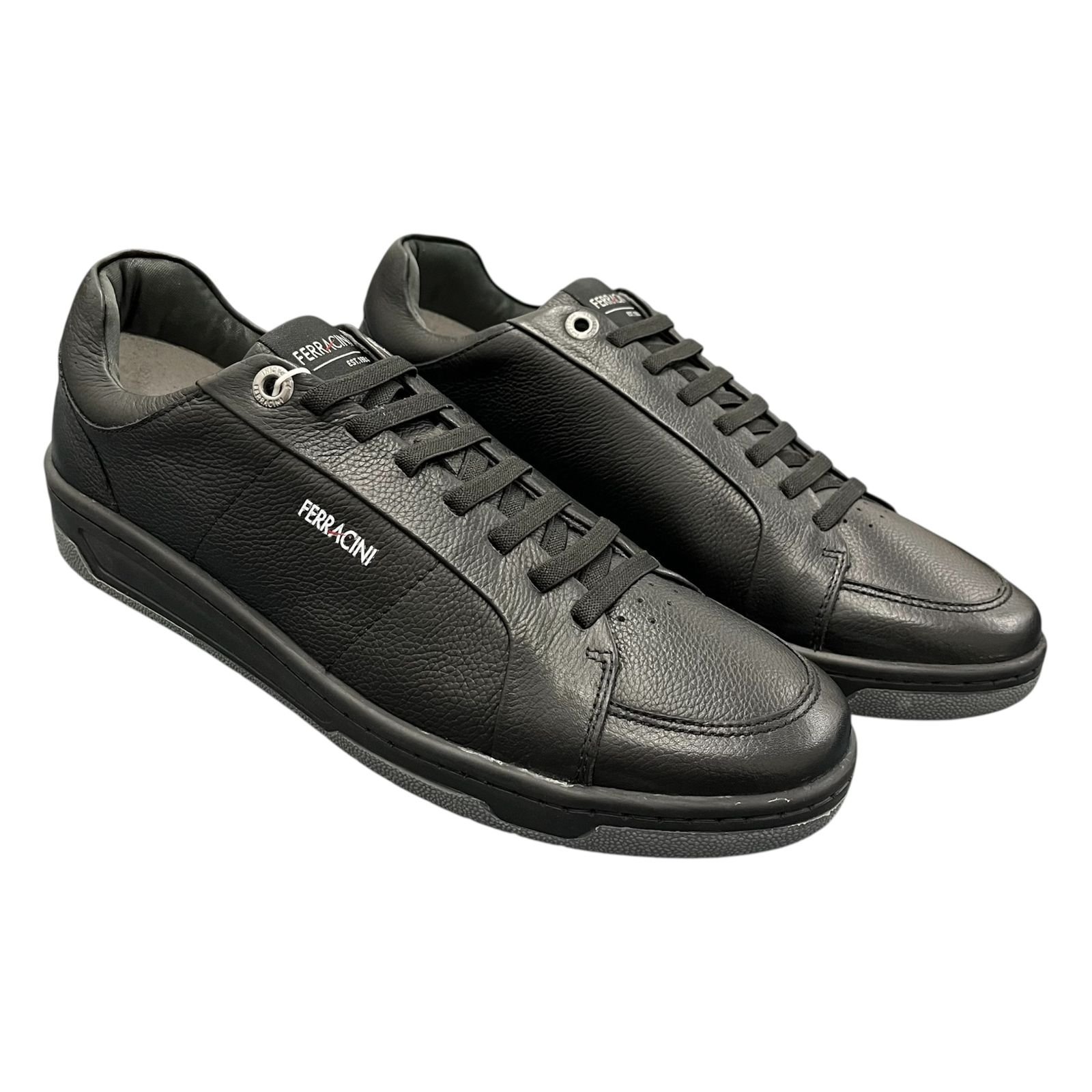 Sapatênis Masculino Ferracini Em Couro Vox 8050-617B Preto 5