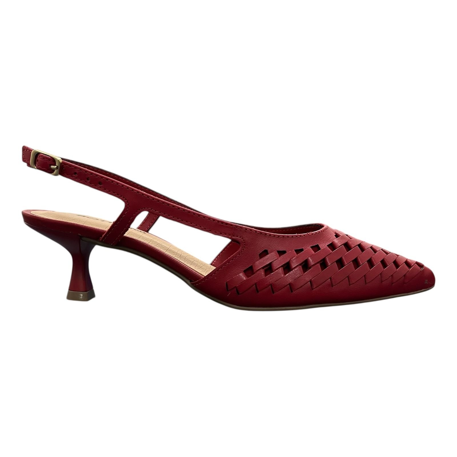 Sapato Slingback Bottero Em Couro 365411