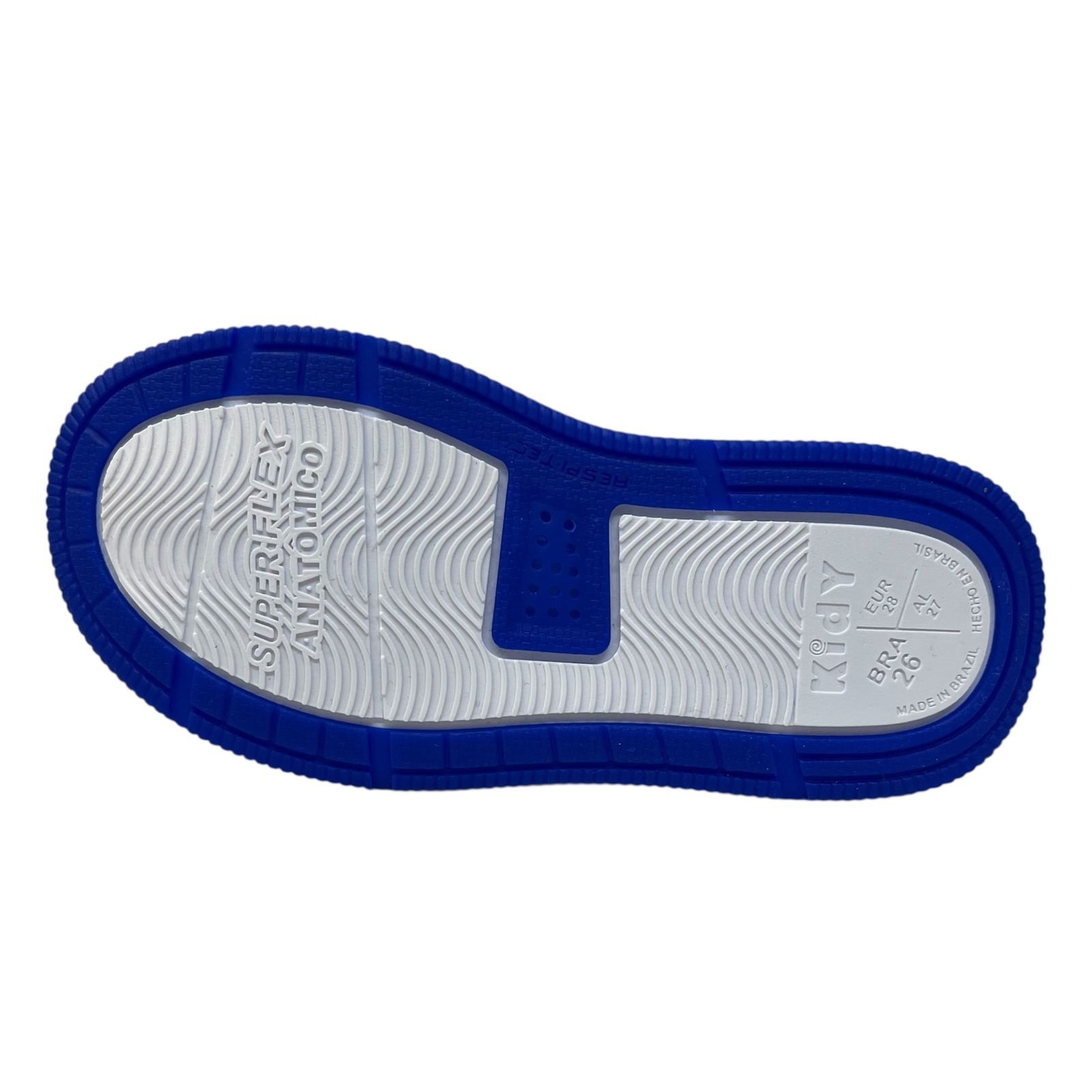 Tênis Infantil Kidy Abotinado Astral Menino 329-1006-1691 Branco 4