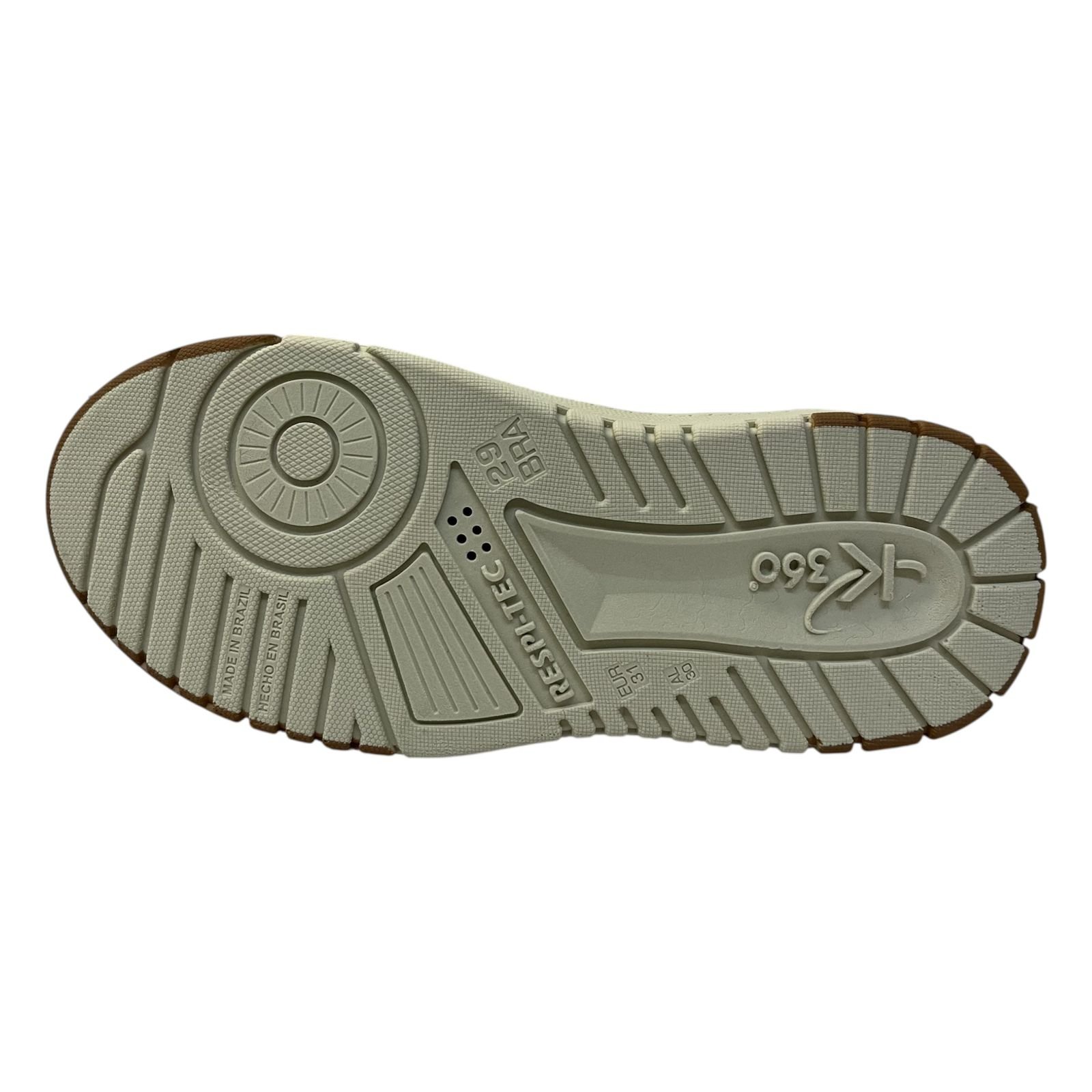 Tênis Infantil Kidy K360 Estilo Respitec Menino 448-0002-5380 Branco 4