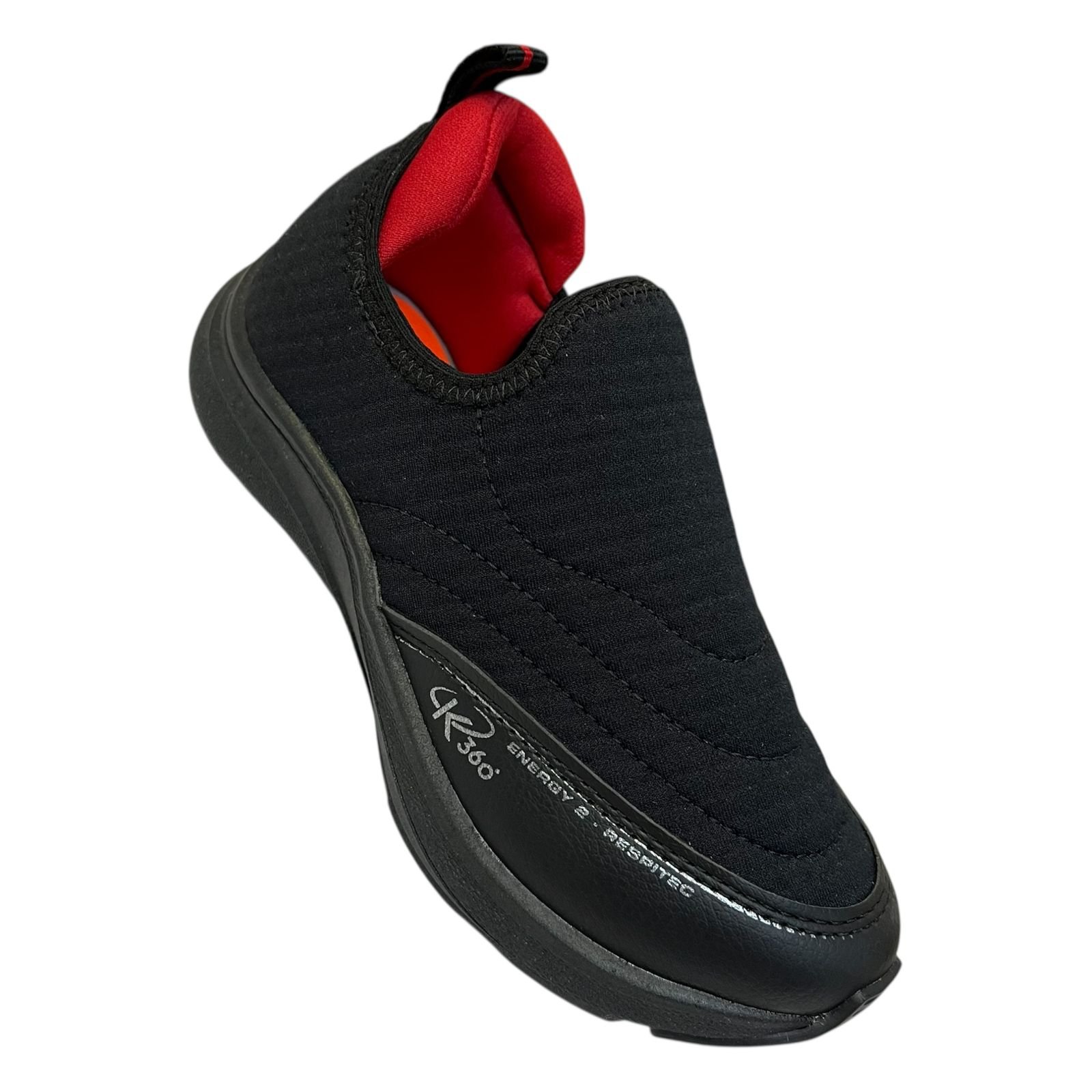 Tênis Infantil Kidy K360 Energy 2 Menino 453-0003-0080 Preto/Vermelho 2