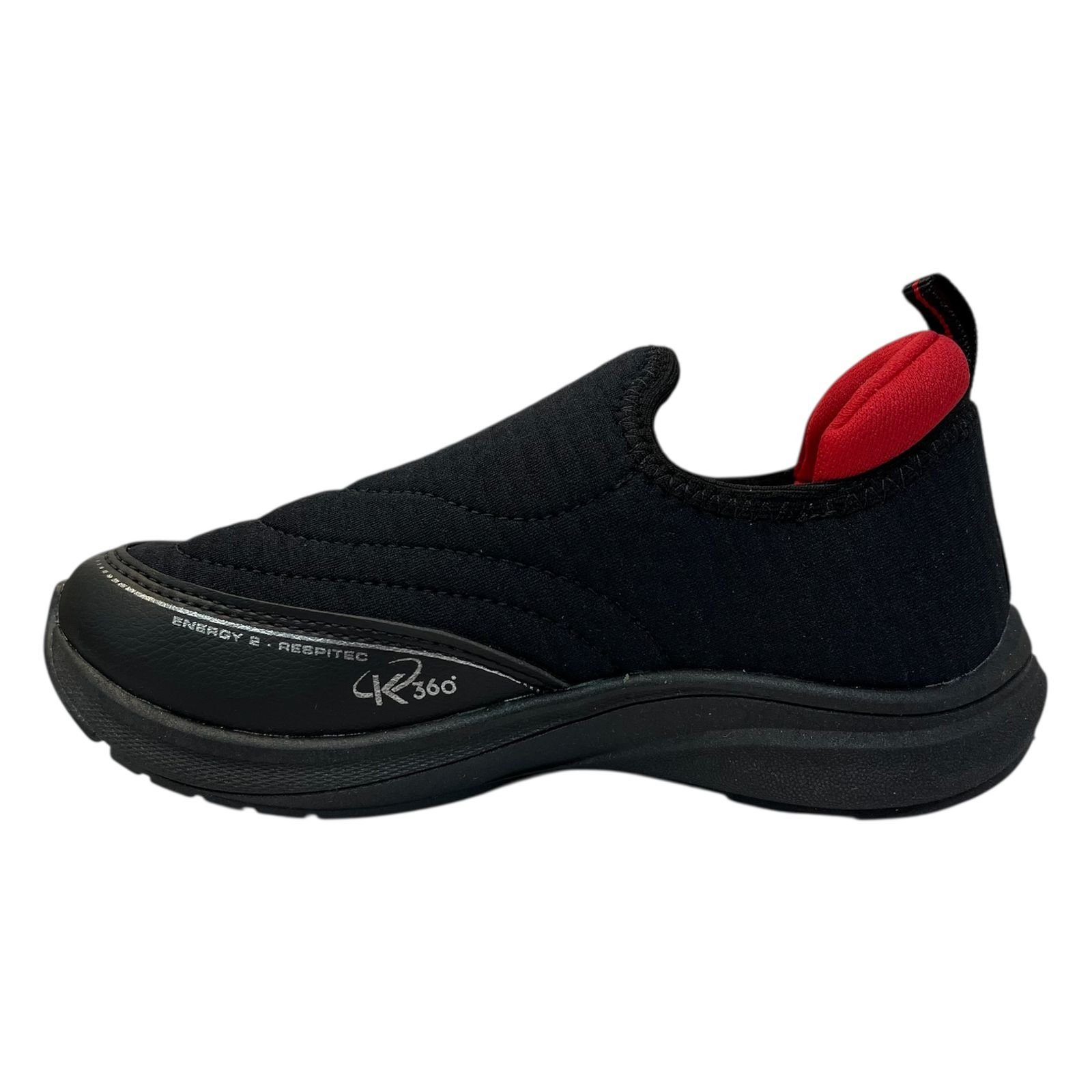 Tênis Infantil Kidy K360 Energy 2 Menino 453-0003-0080 Preto/Vermelho 5