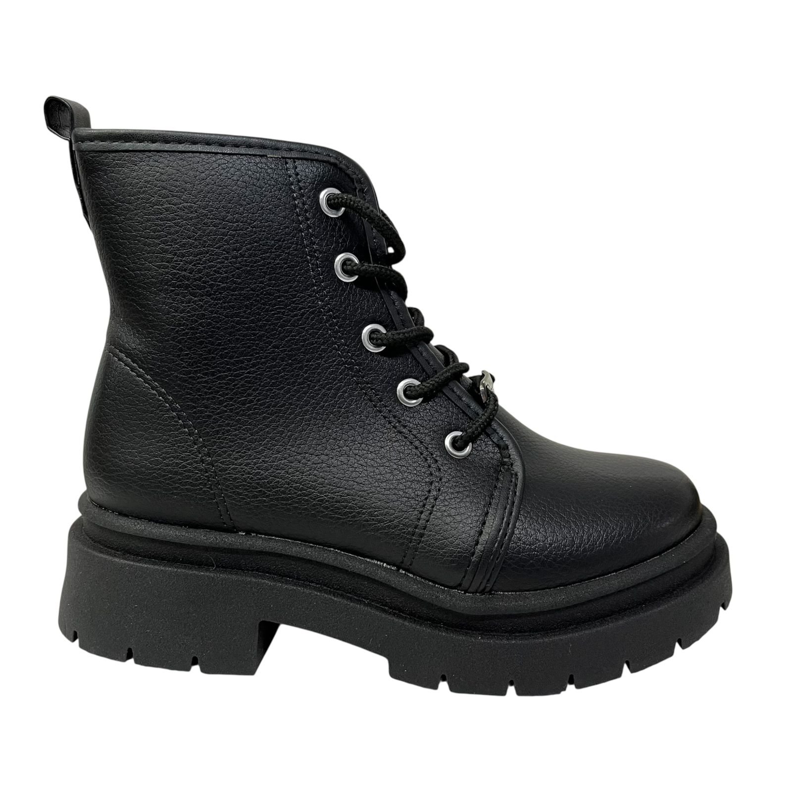 Bota Coturno Menina Molekinha 2182.100 Preto