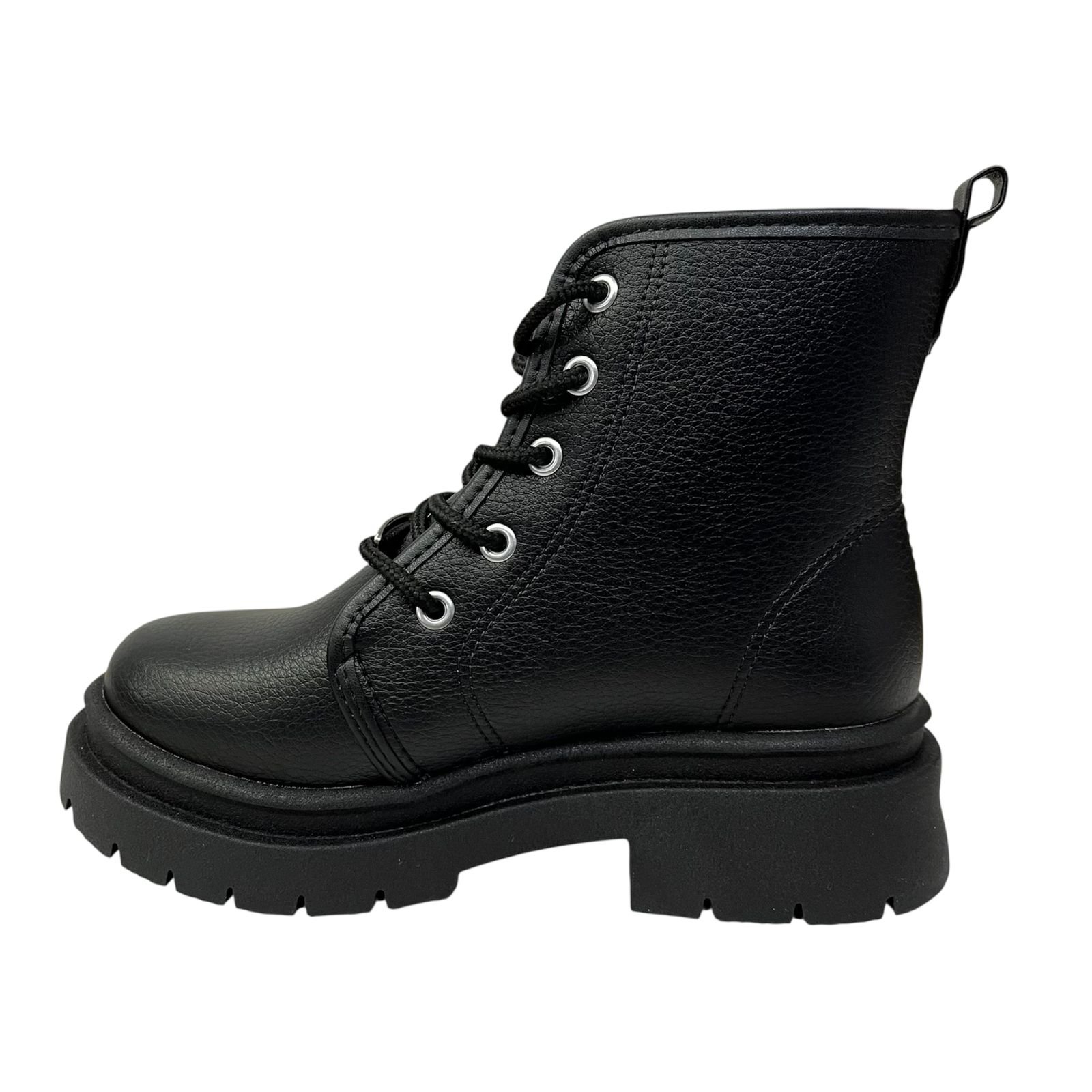 Bota Coturno Menina Molekinha 2182.100 Preto Preto 5