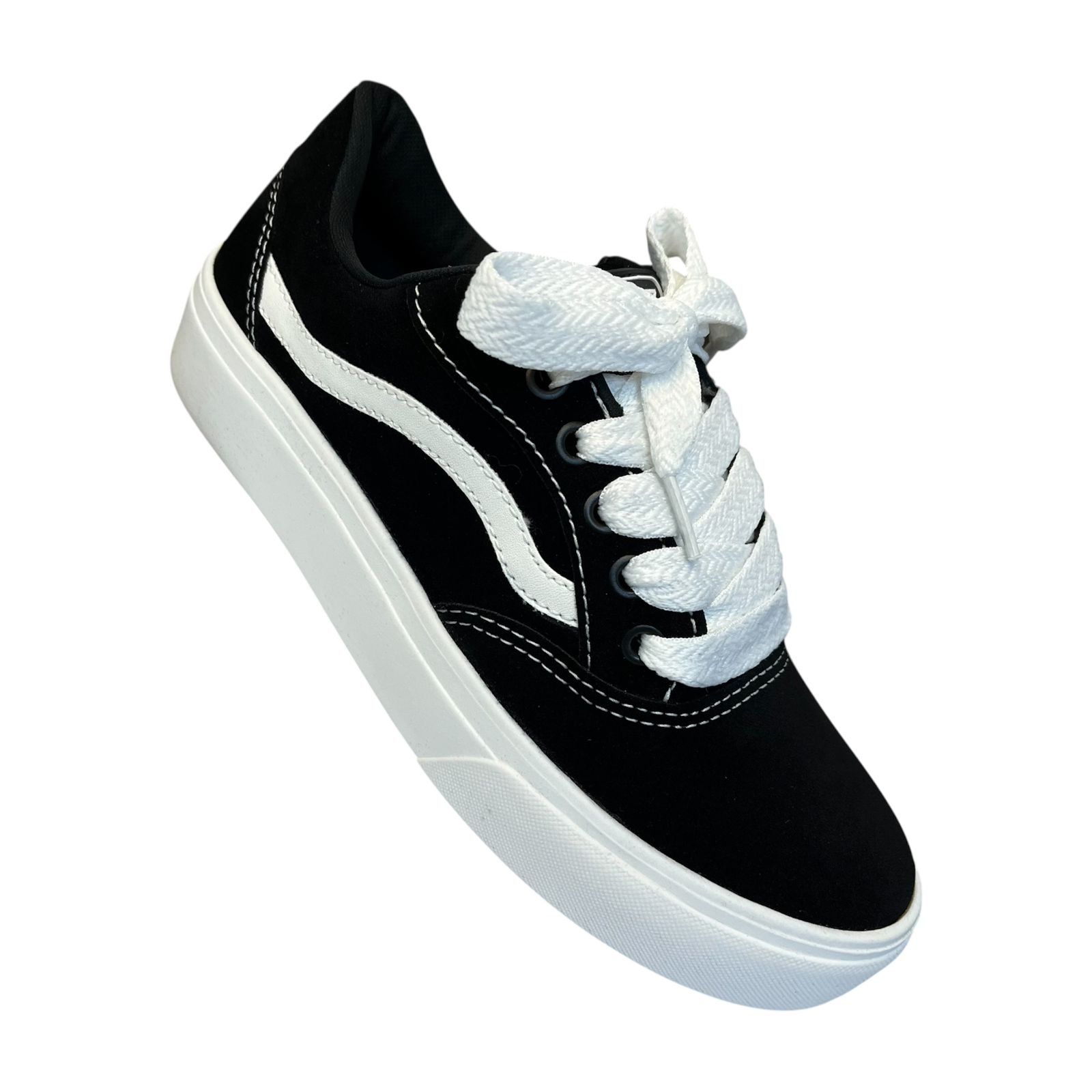Tênis Casual Feminino Quiz Flatform 1884-55 Preto 2