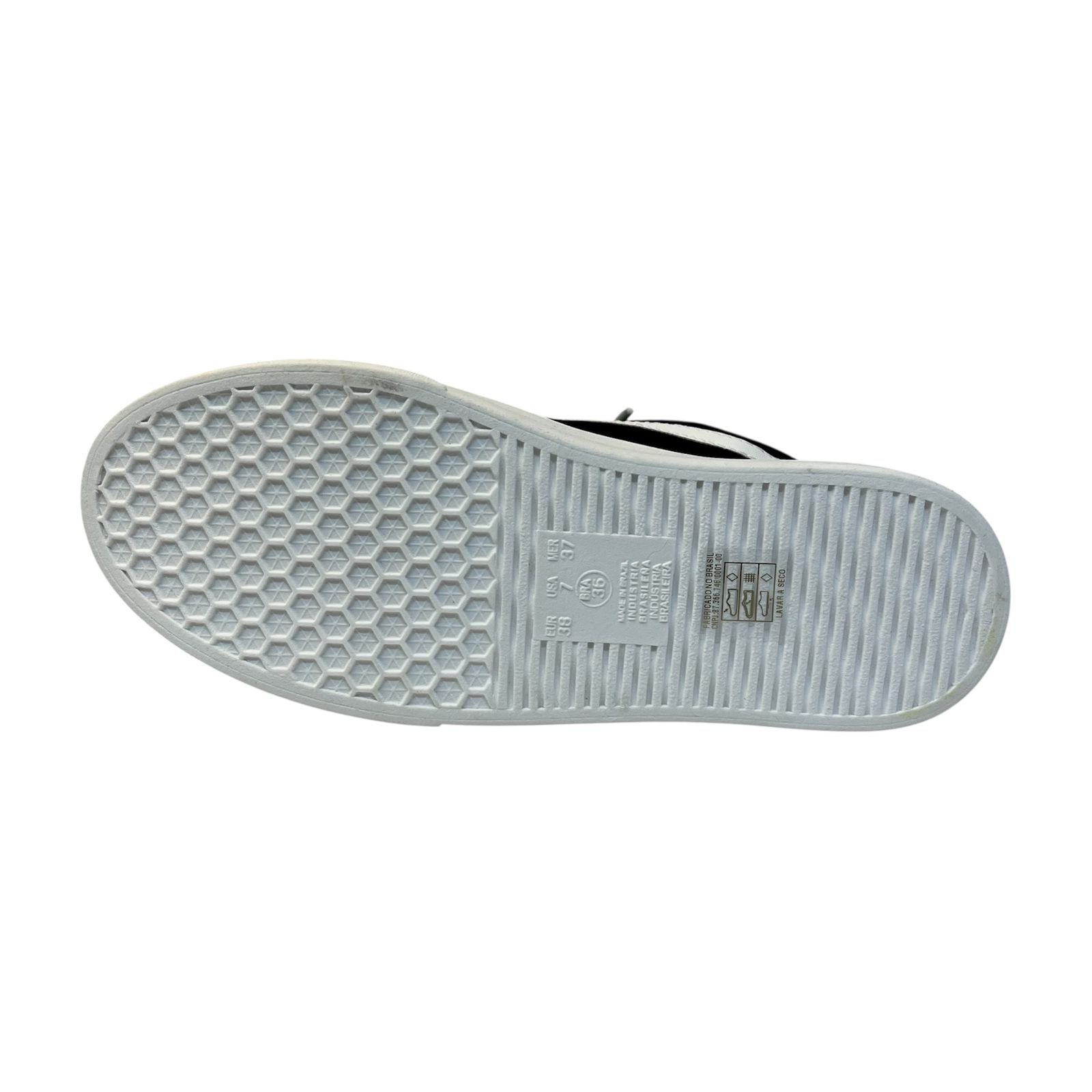 Tênis Casual Feminino Quiz Flatform 1884-55 Preto 4