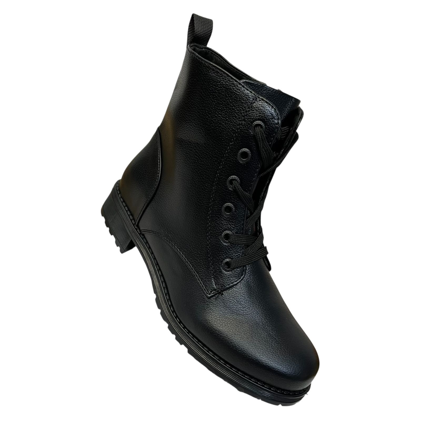 Bota Coturno Mooncity Cano Curto 72124 Preto 2