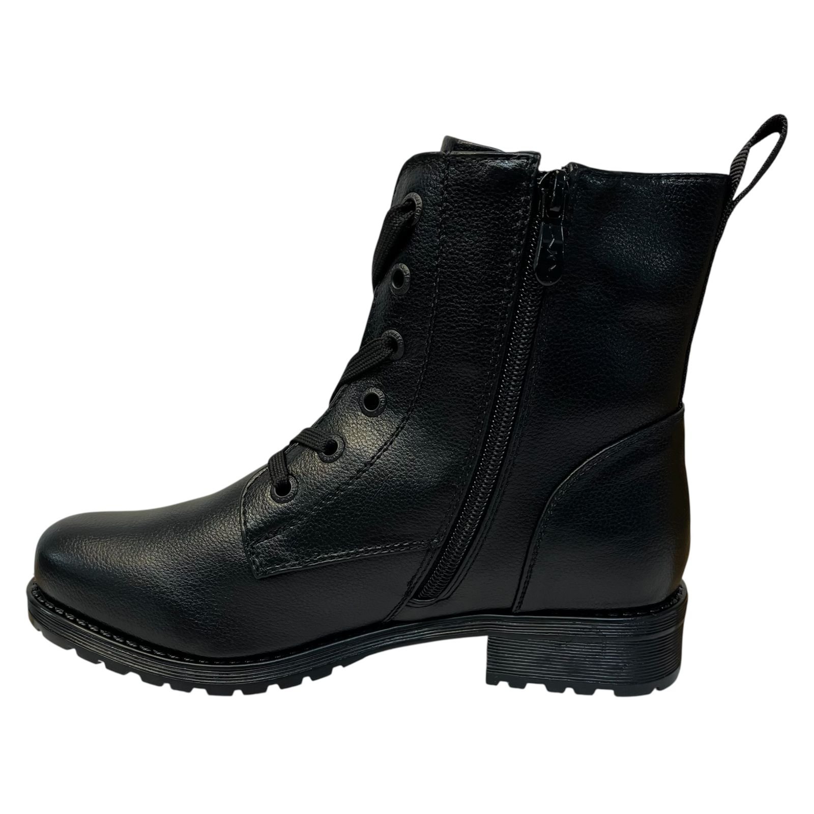 Bota Coturno Mooncity Cano Curto 72124 Preto 3