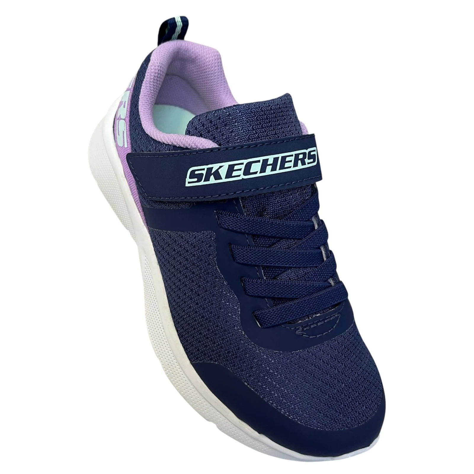 Tênis Skechers Infantil Menina Microspec 303994 Azul Marinho 2