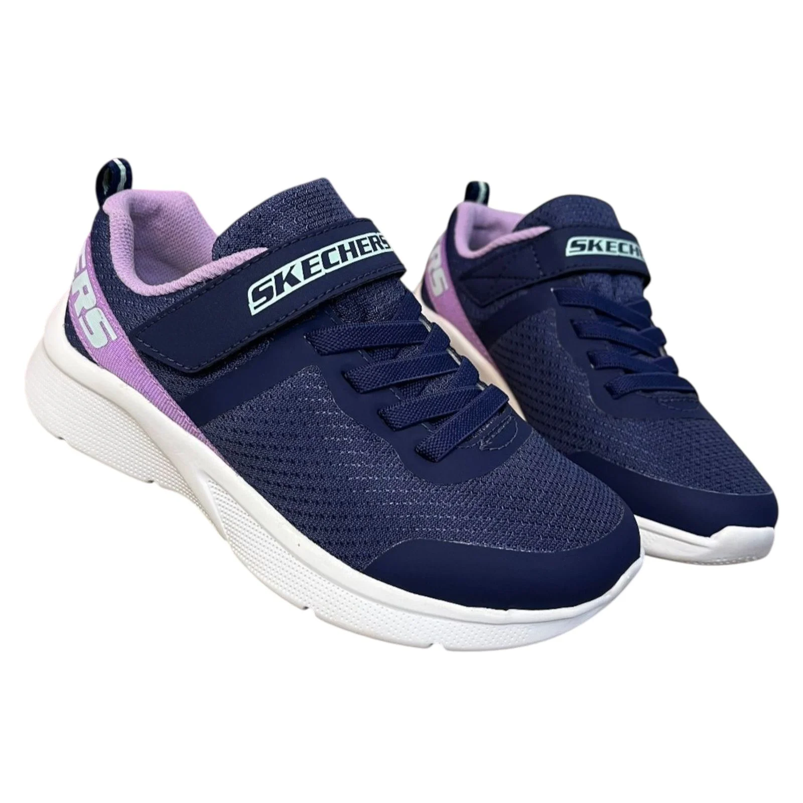Tênis Skechers Infantil Menina Microspec 303994 Azul Marinho 3