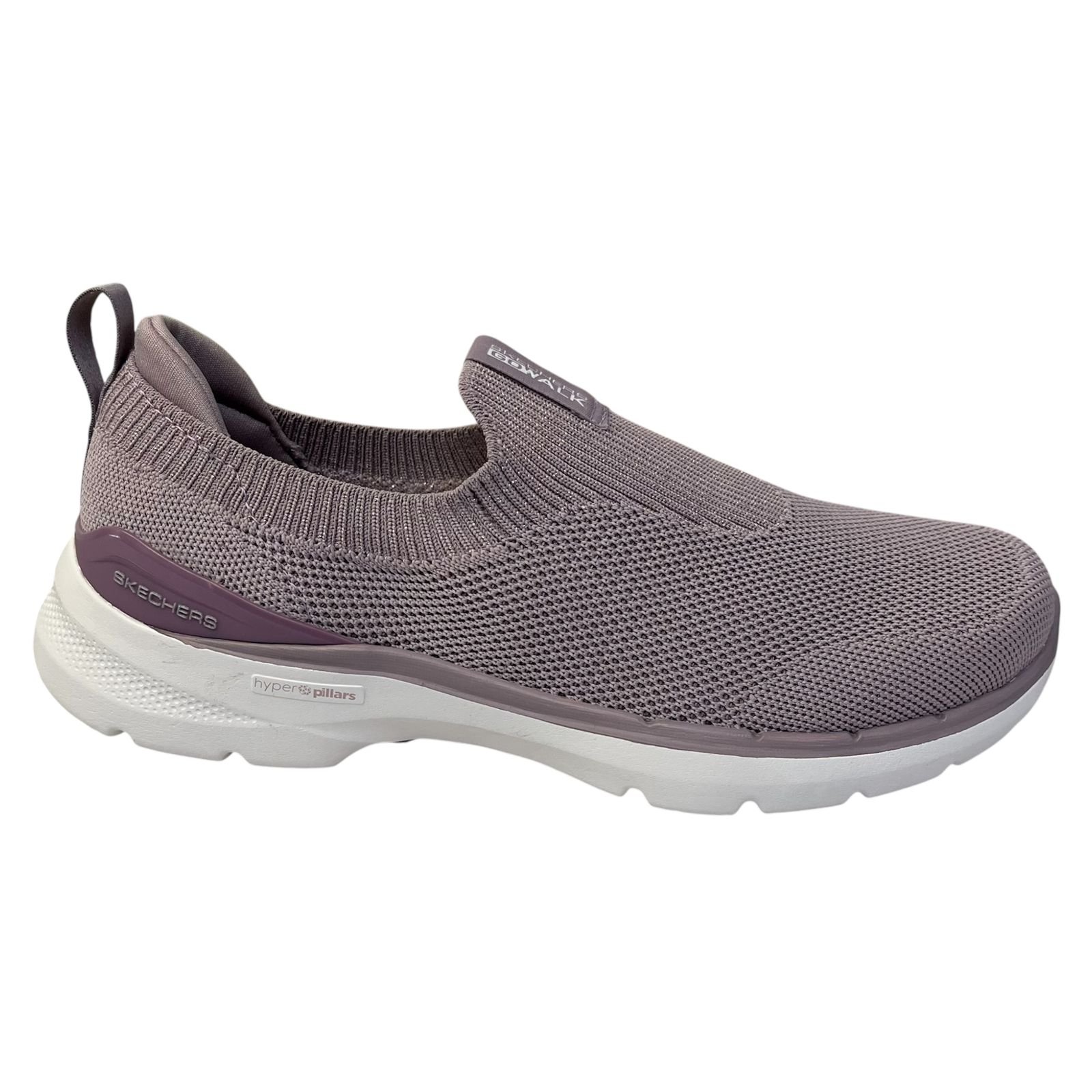 Tênis Skechers Go Walk 6 Slip On Feminino 124530 Malva