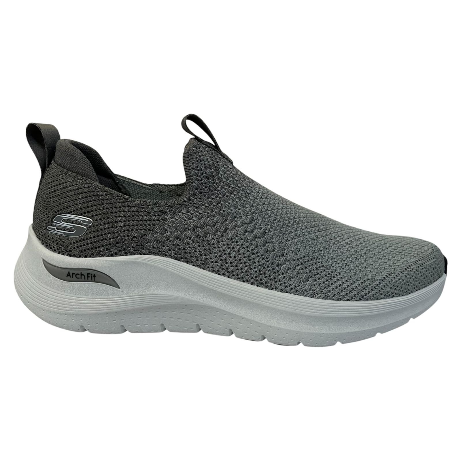 Tênis Skechers Arch Fit 2.0 Slip On Masculino 232704 Cinza