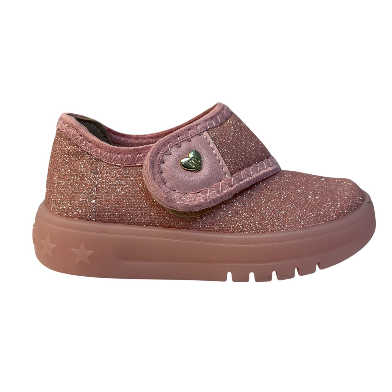 Tênis Infantil Menina Molekinha Tecido 2742.201 Rosa