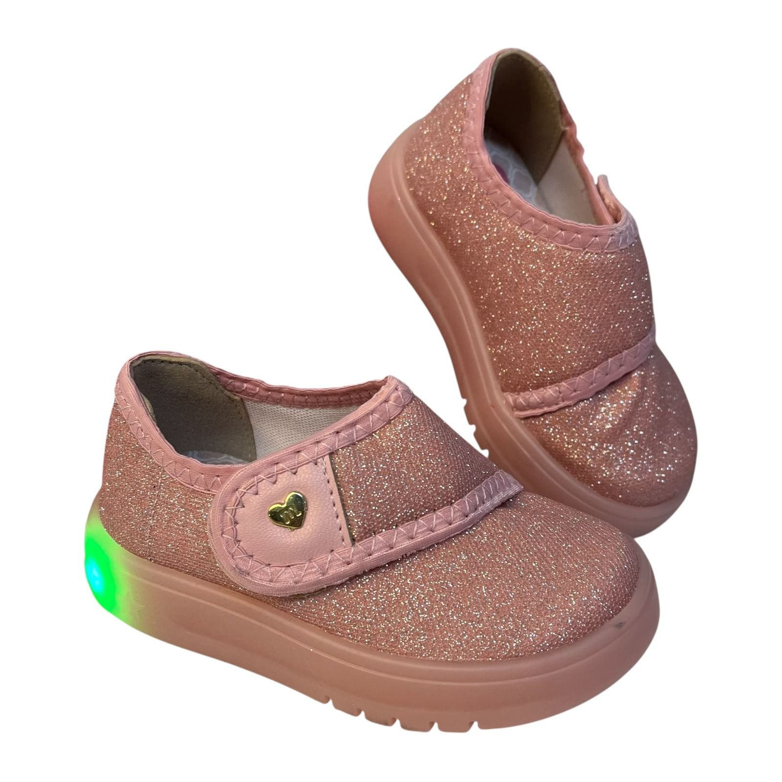 Tênis Infantil Menina Molekinha Tecido 2742.201 Rosa Rosa 3