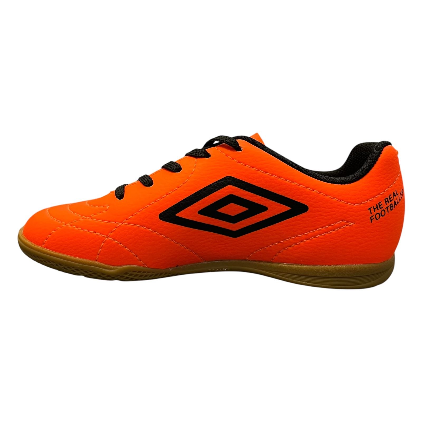Chuteira Infantil Umbro Futsal Class Footballer Jr 1295483 Laranja 5