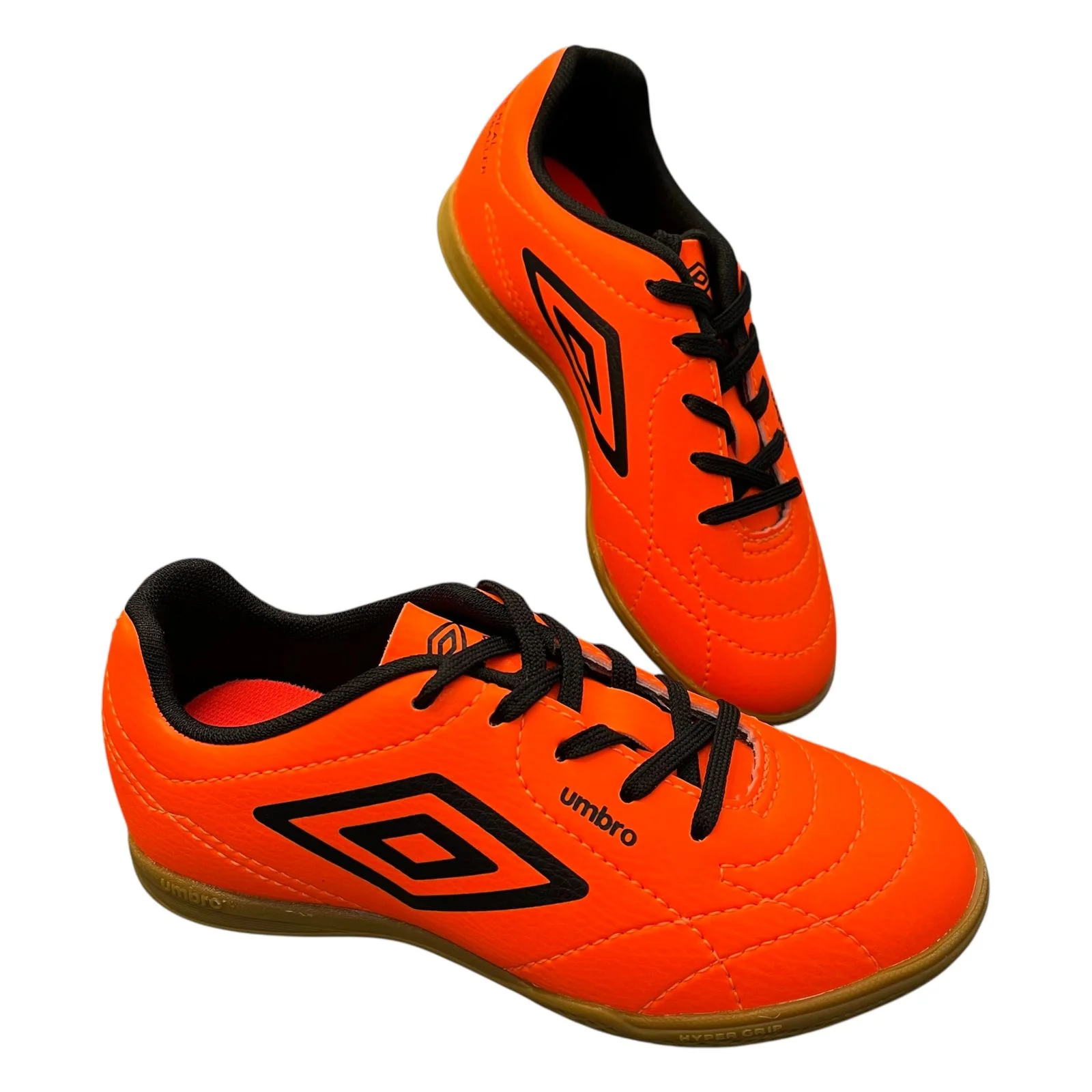 Chuteira Infantil Umbro Futsal Class Footballer Jr 1295483 Laranja 3