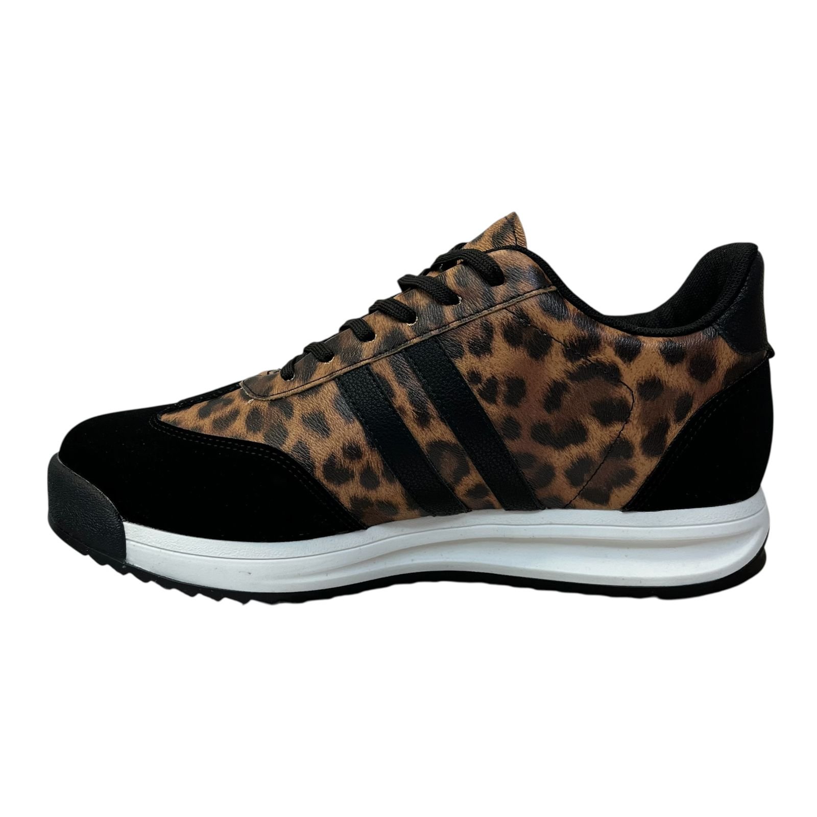 Tênis Casual Bebecê T1311-022 Onça Animal Print 5