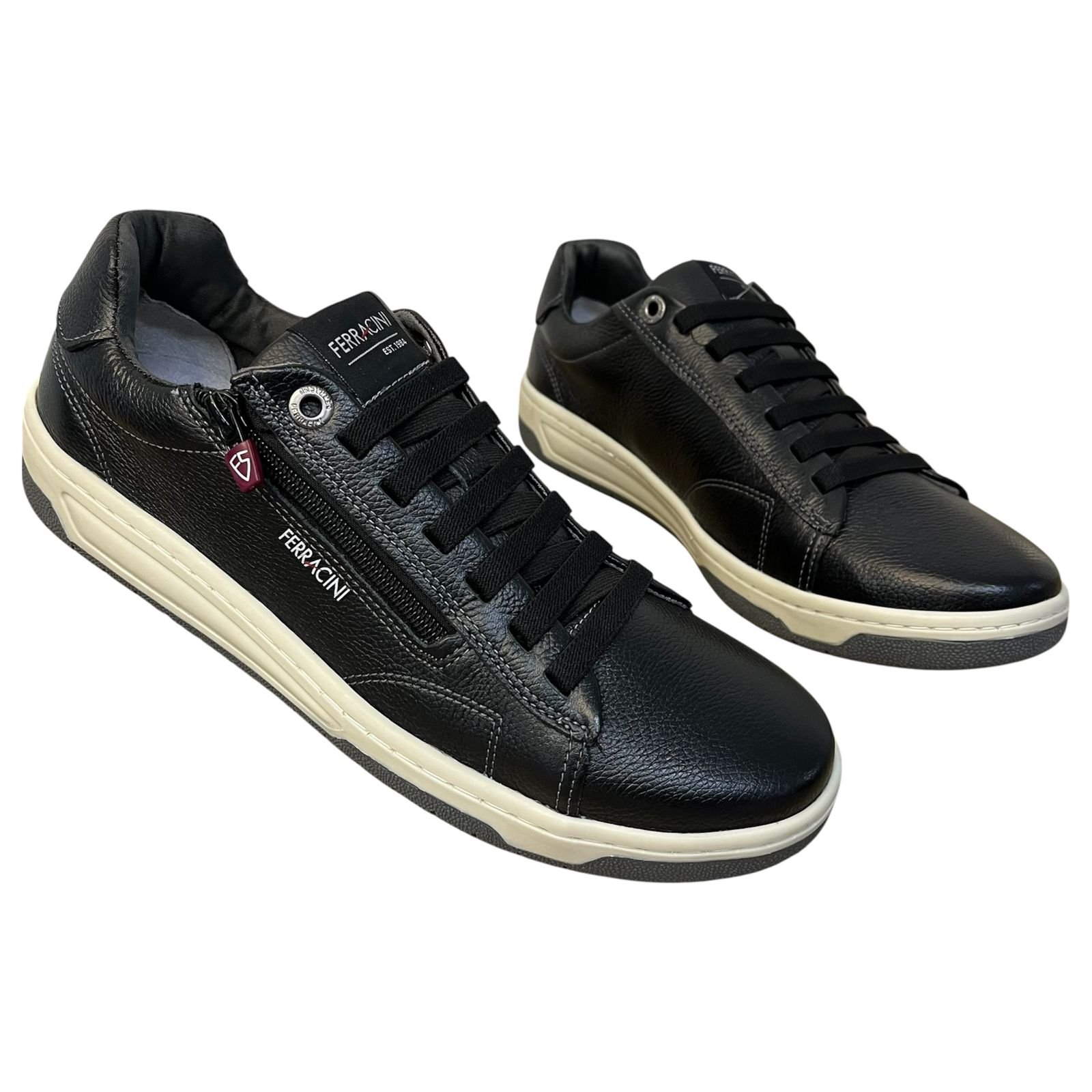 Sapatênis Ferracini Vox  Em Couro 8052-617A Preto 3