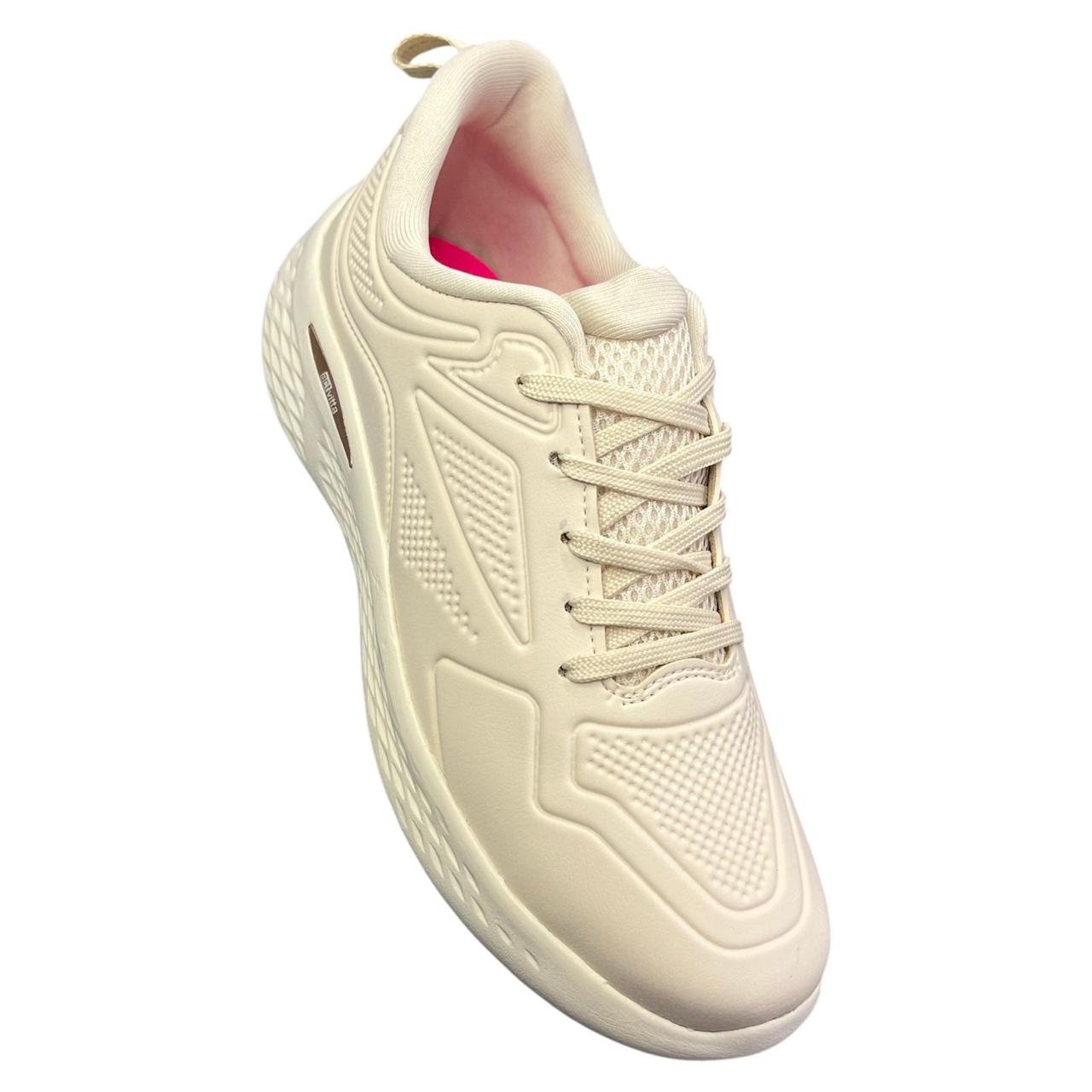 Tênis Feminino Esportivo Actvitta 4845.104 Off White Off White 2