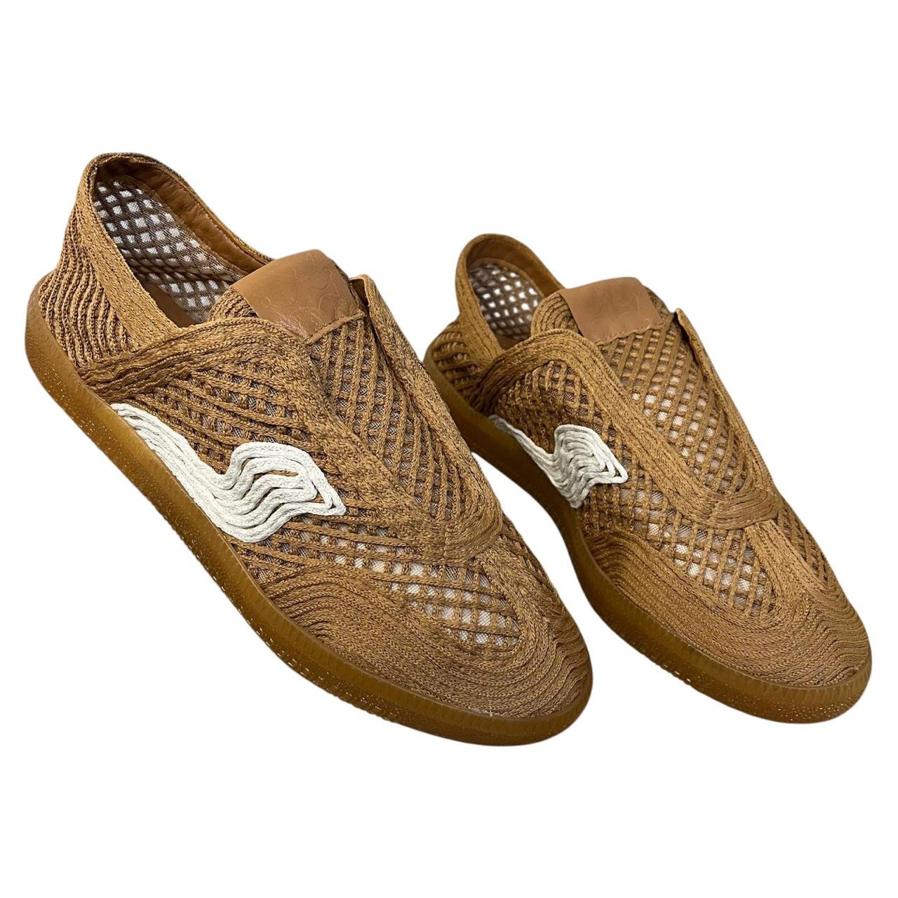 Tênis Casual Valentina Em Trama 603040 Bege Bege 5