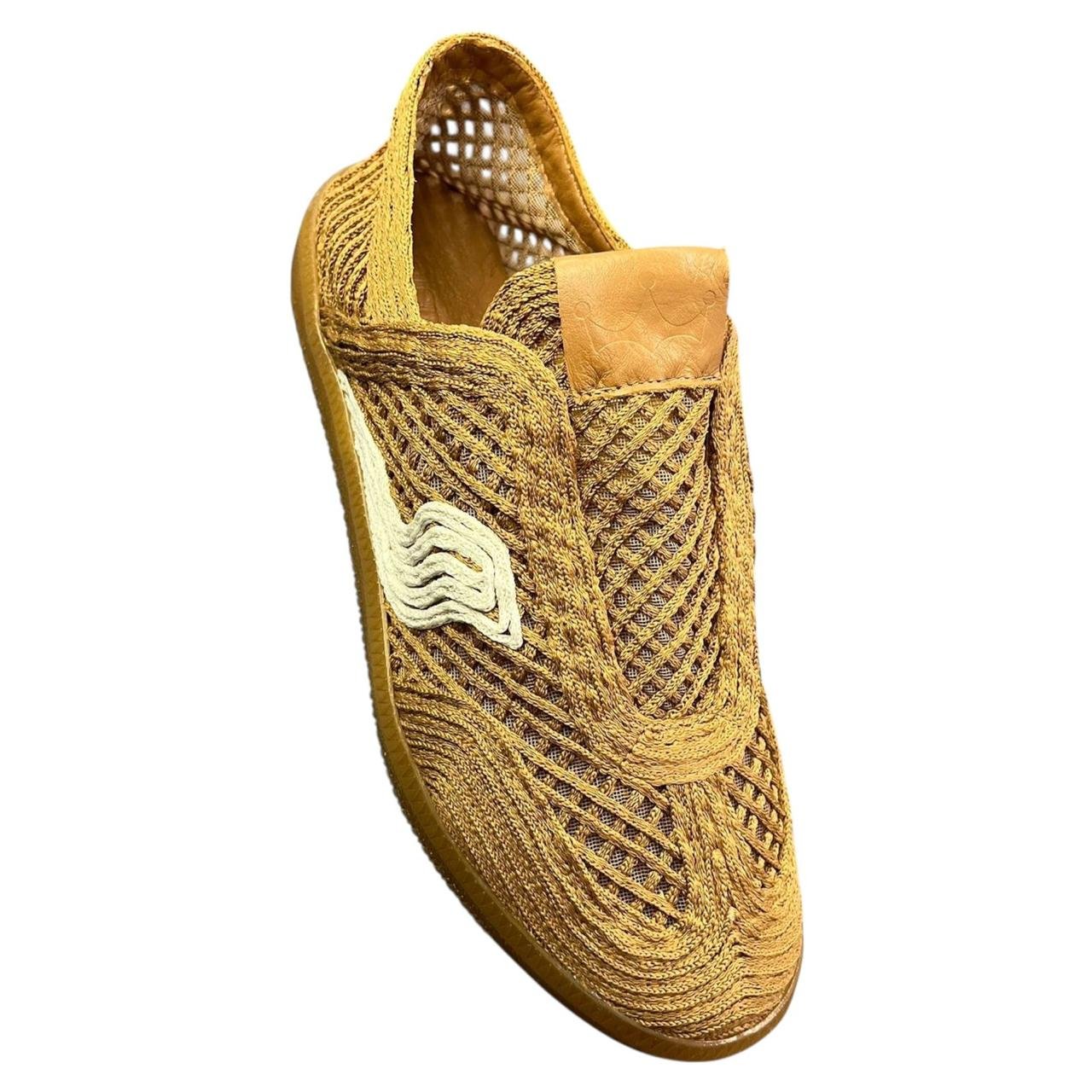 Tênis Casual Valentina Em Trama 603040 Bege Bege 2