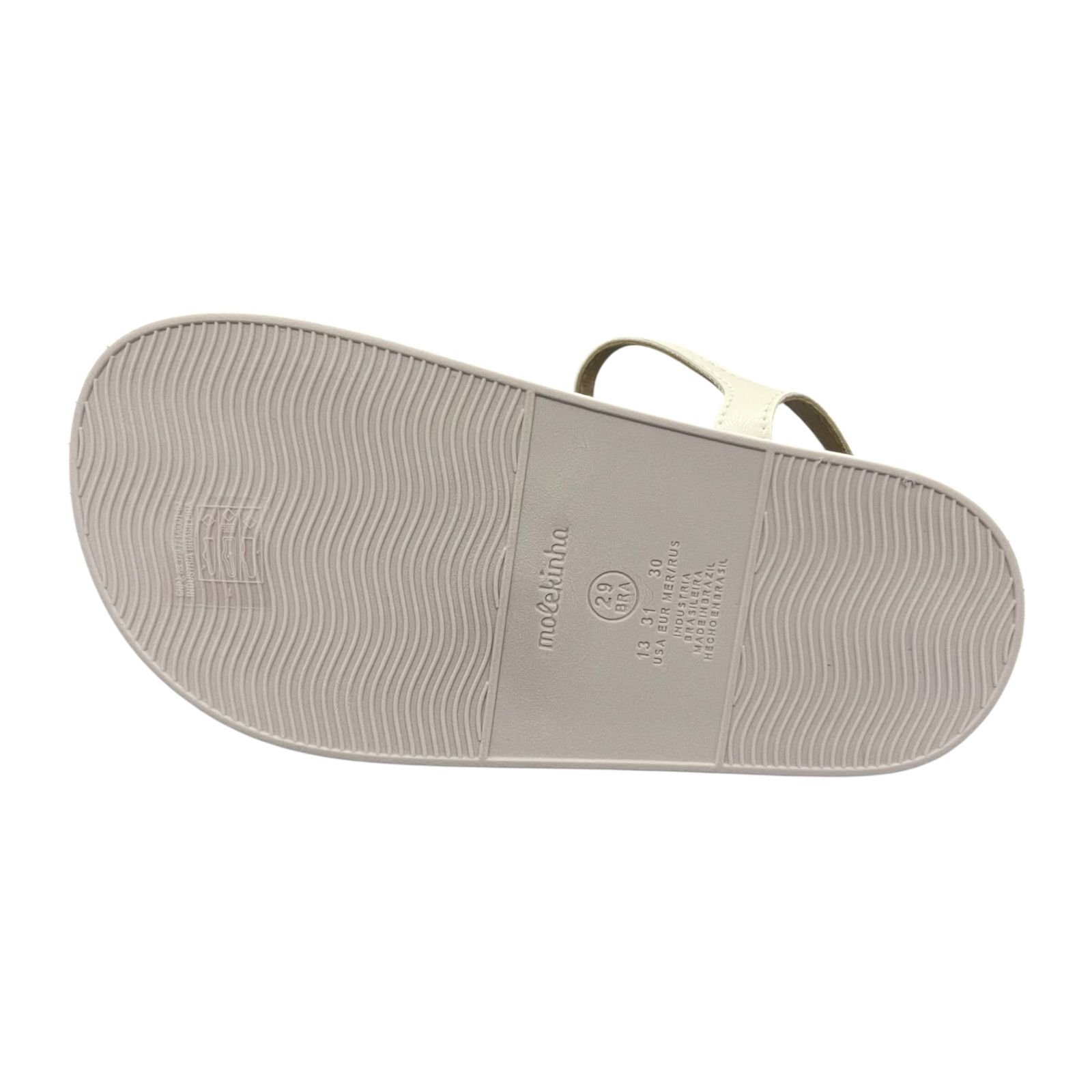 Sandália Papete Molekinha 2358.113 Branco 4