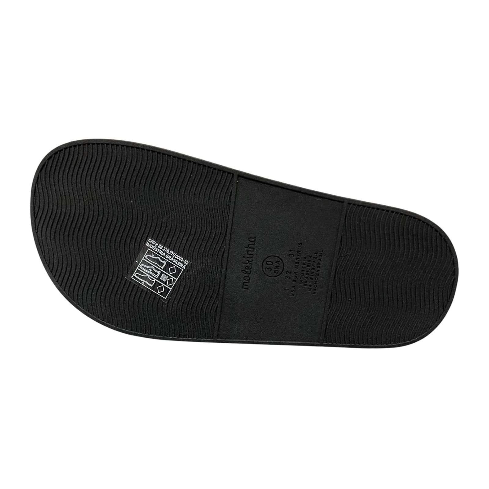 Sandália Papete Molekinha 2358.117 Preto 4