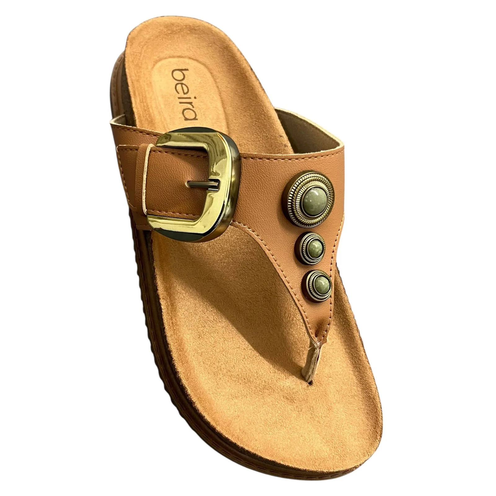 Sandália Papete De Dedo Beira Rio 8524.111 Marrom 2