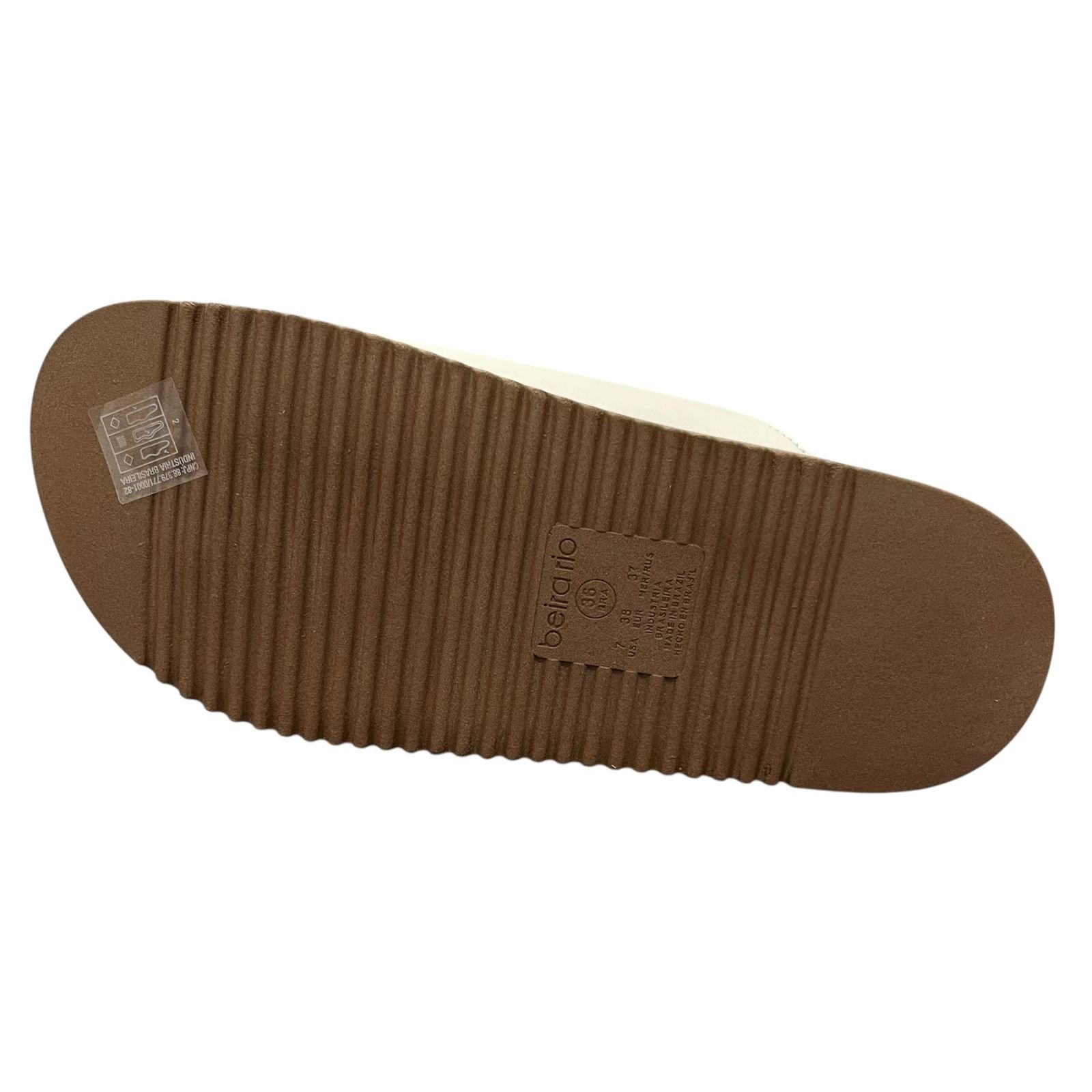 Sandália Papete De Dedo Beira Rio 8524.110 Off White 4