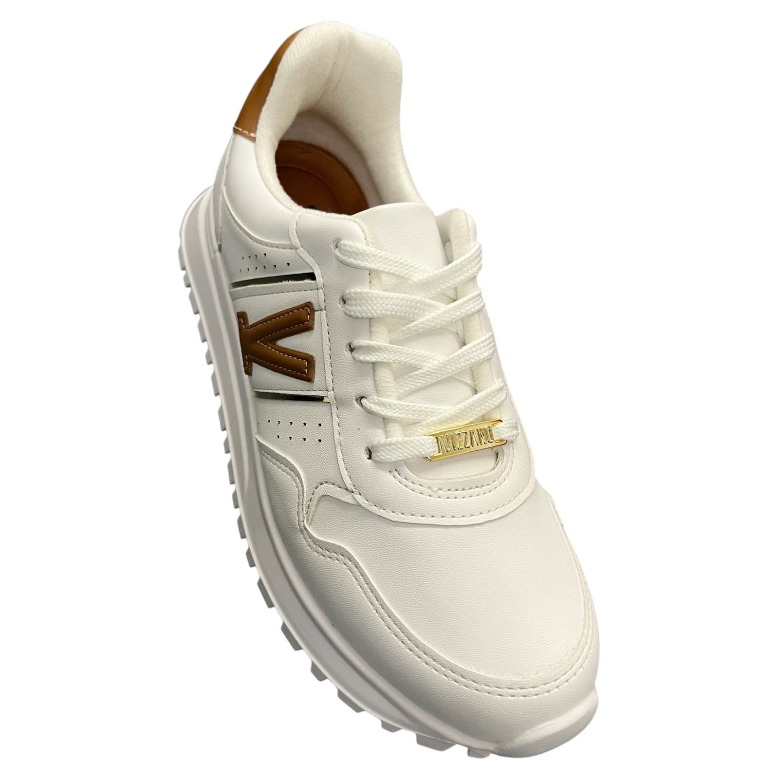 Tênis Vizzano Casual Pelica 1429.214 Branco/Marrom 2