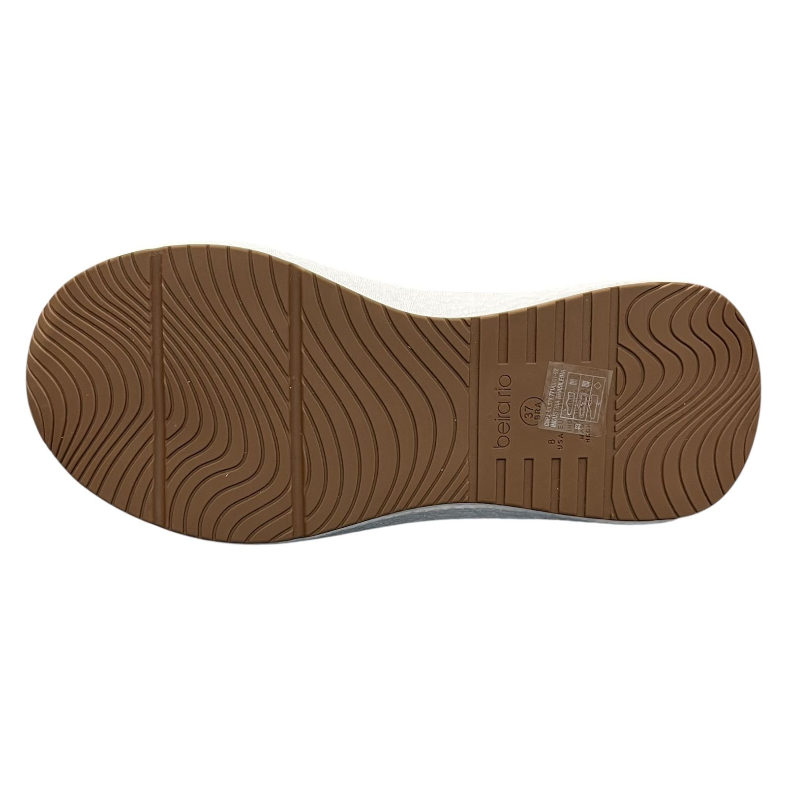 Tênis Slip-On Beira Rio Tecido Knit 4327.100 Verde 4