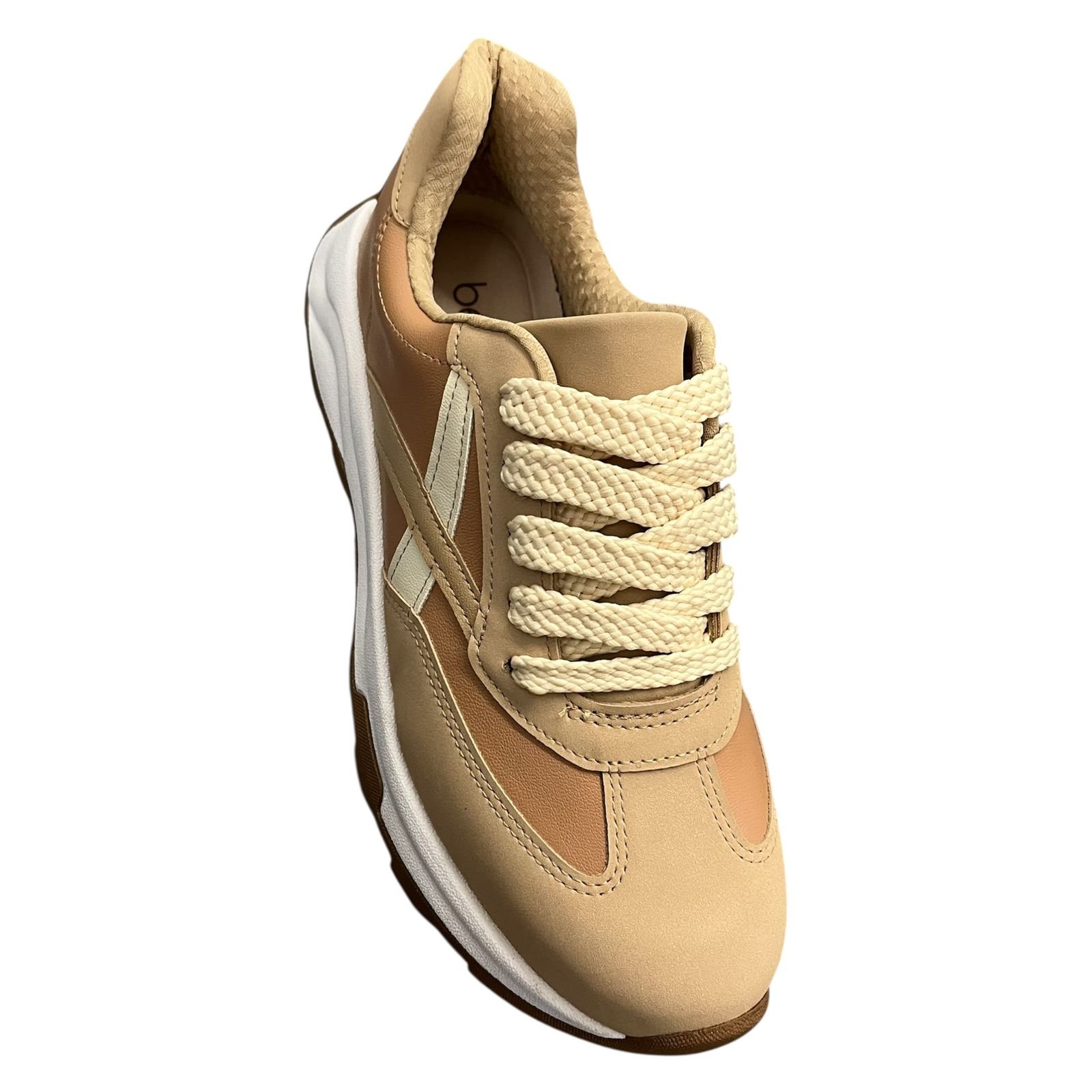 Tênis Casual Beira Rio Napa 4328.104 Nude 2