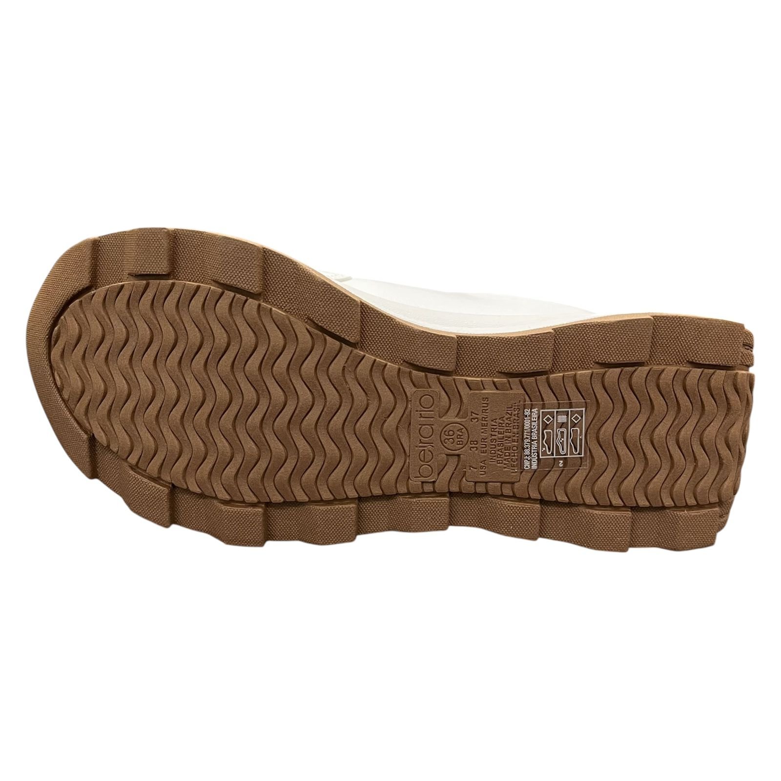 Tênis Casual Beira Rio Slip-On Napa 4328.106 Branco 3