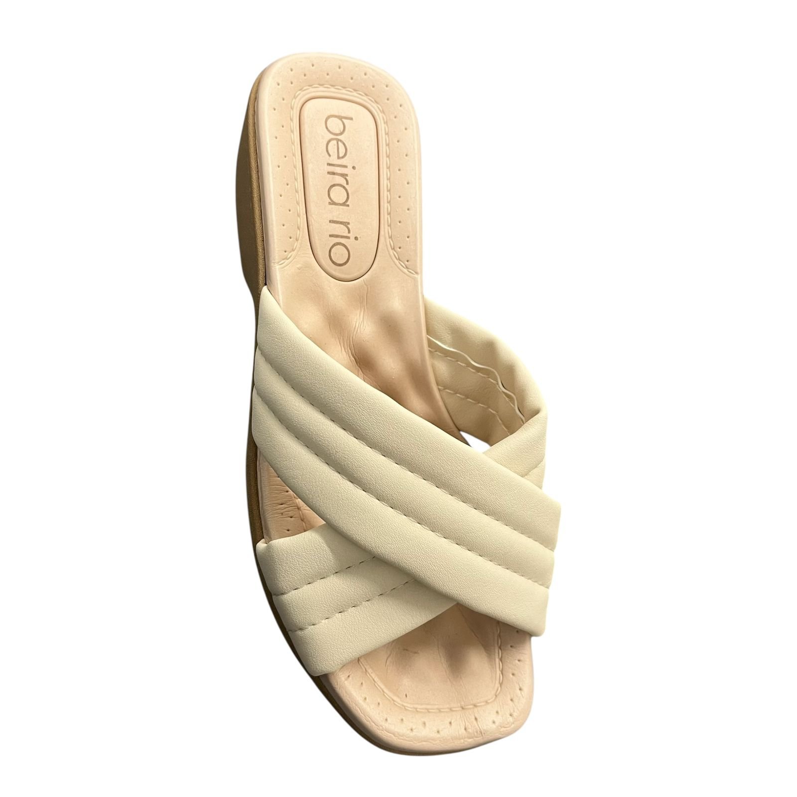 Tamanco Ultra Soft Beira Rio 8527.116 Creme 2