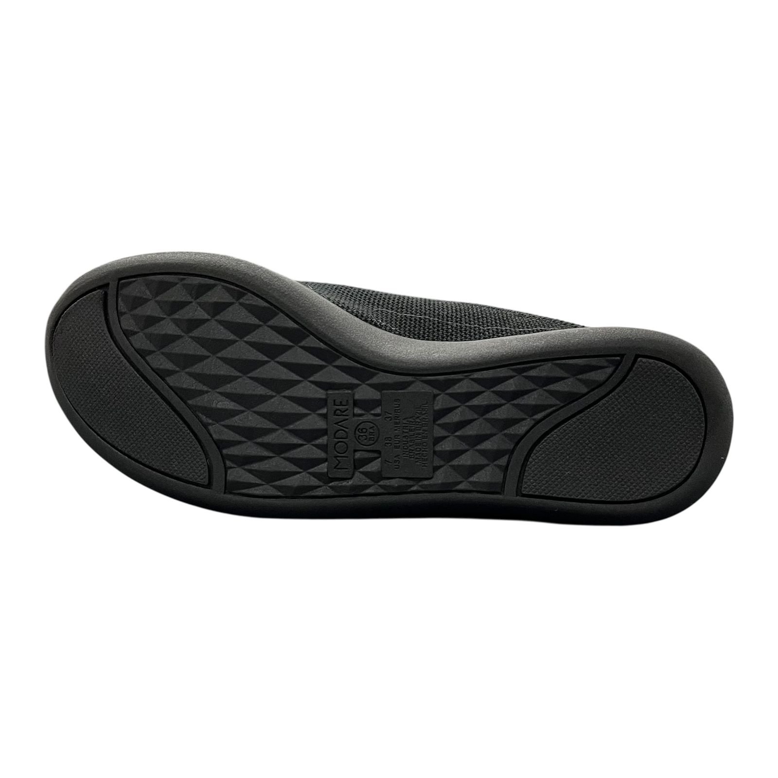 Tênis Casual Slip-On Modare Tecido Knit 7358.236 Preto 4