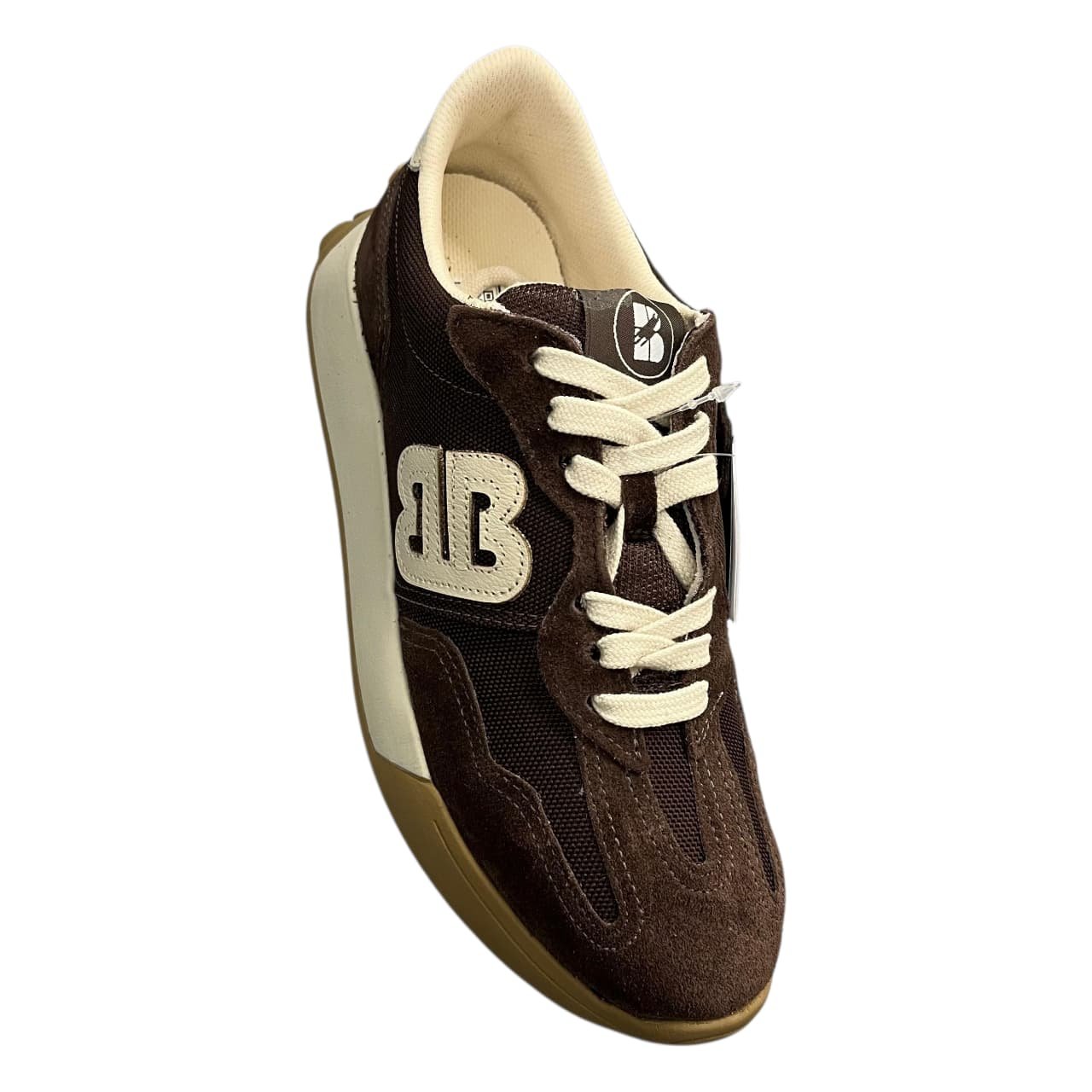 Tênis Casual Bottero Camurça Couro 371503 Café 2