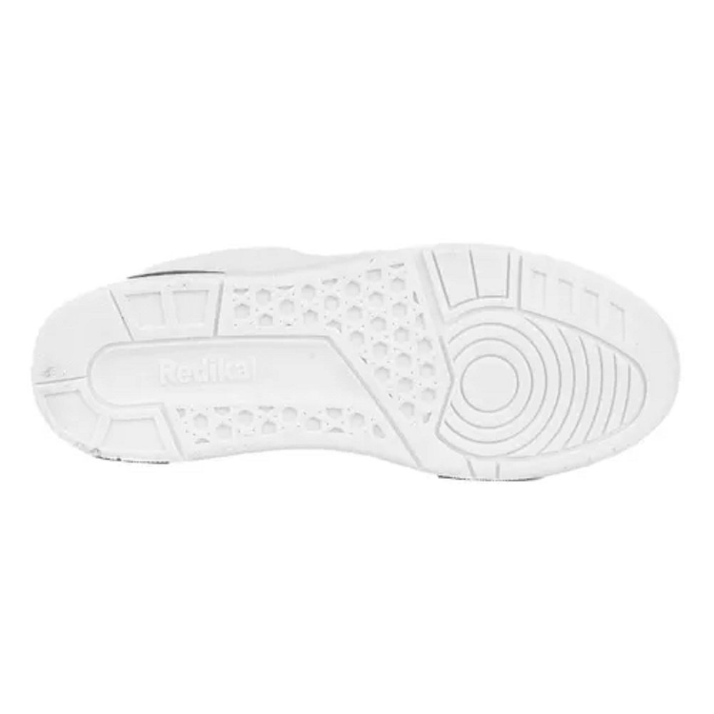 Tênis Casual Redikal Skate Nobuck All Black RKT406 Branco 4