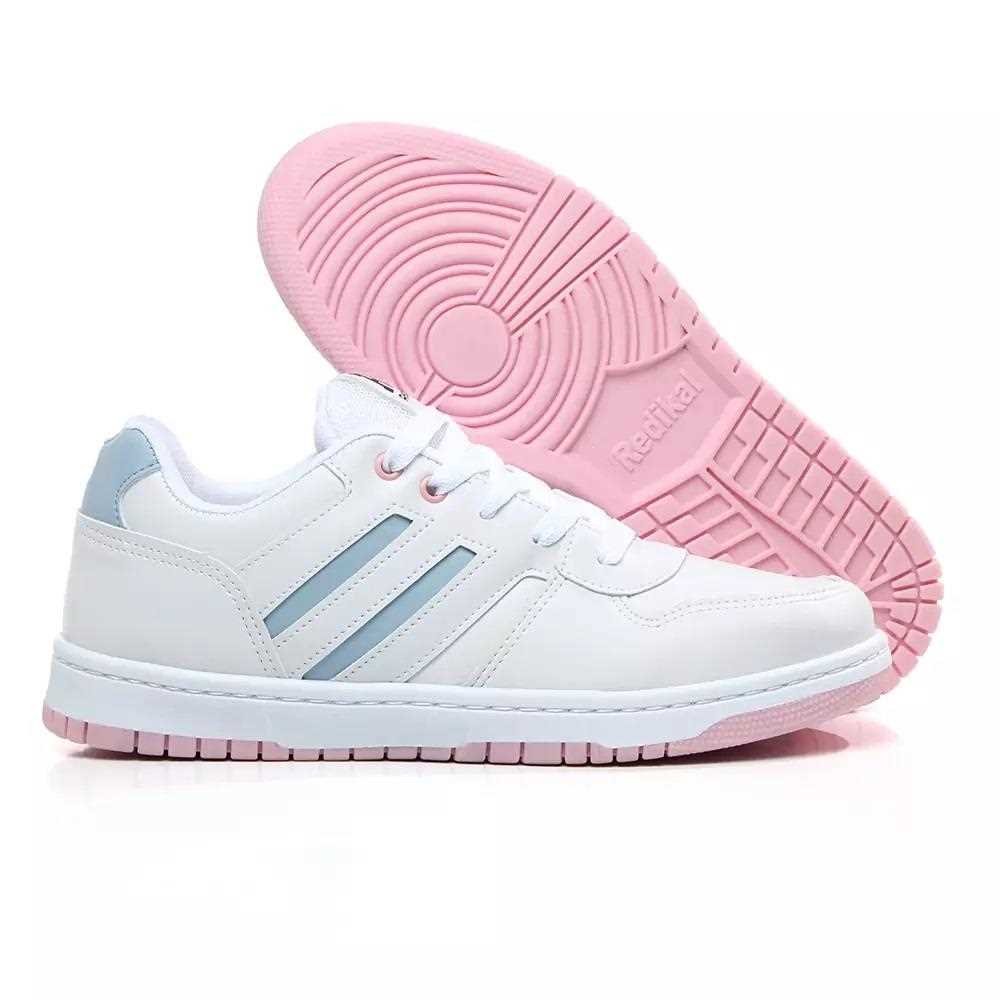 Tênis Casual Unissex Redikal Skate Napa RKT485 Branco 4