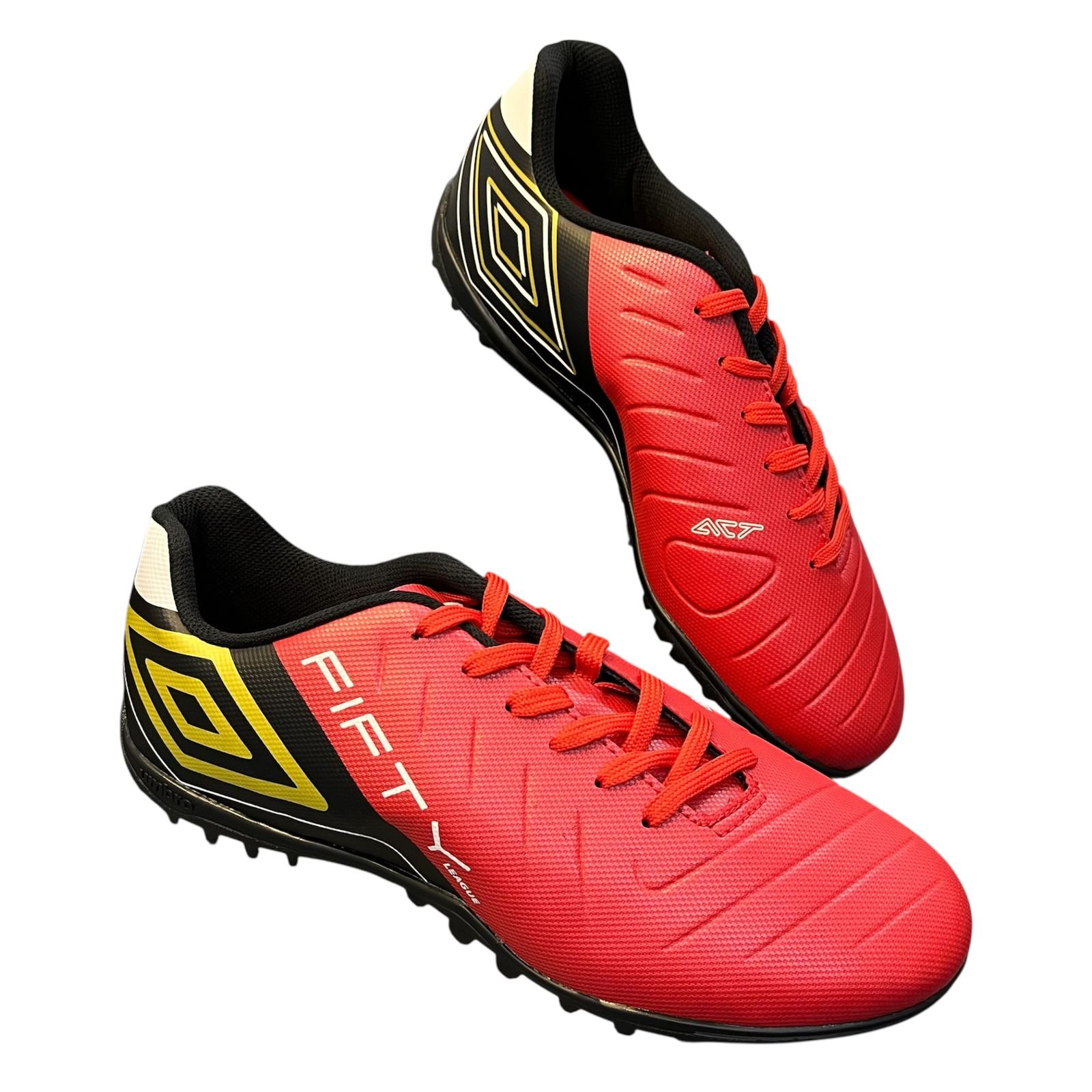 Chuteira Umbro Society Fifty Vi 1295375 Vermelho Vermelho 4
